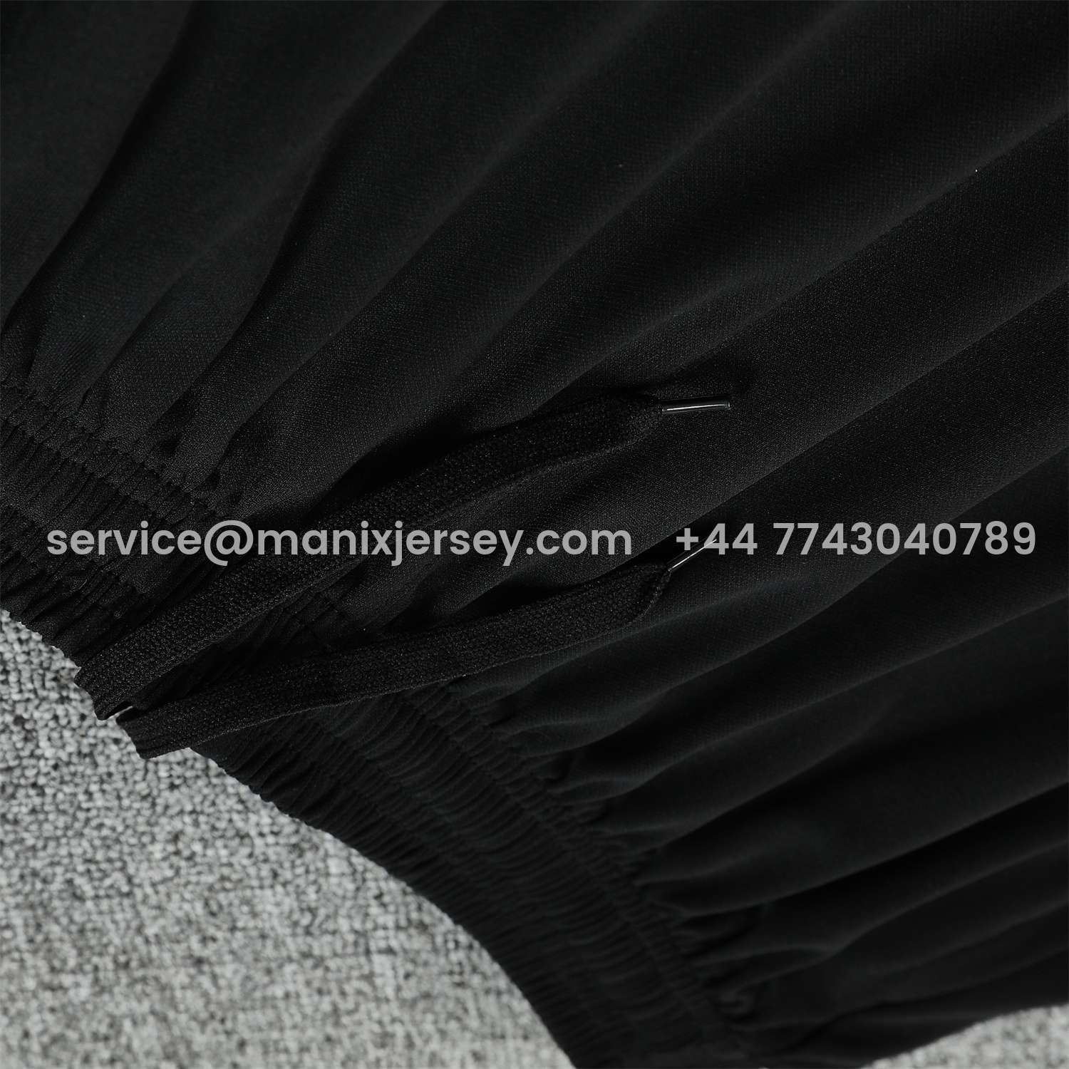 ManixJersey.com | Inter Milan 25-26 Short-Sleeve Training Set - White Top & Black Shorts -Customize Name, Number and Patch | Worldwide Shipping