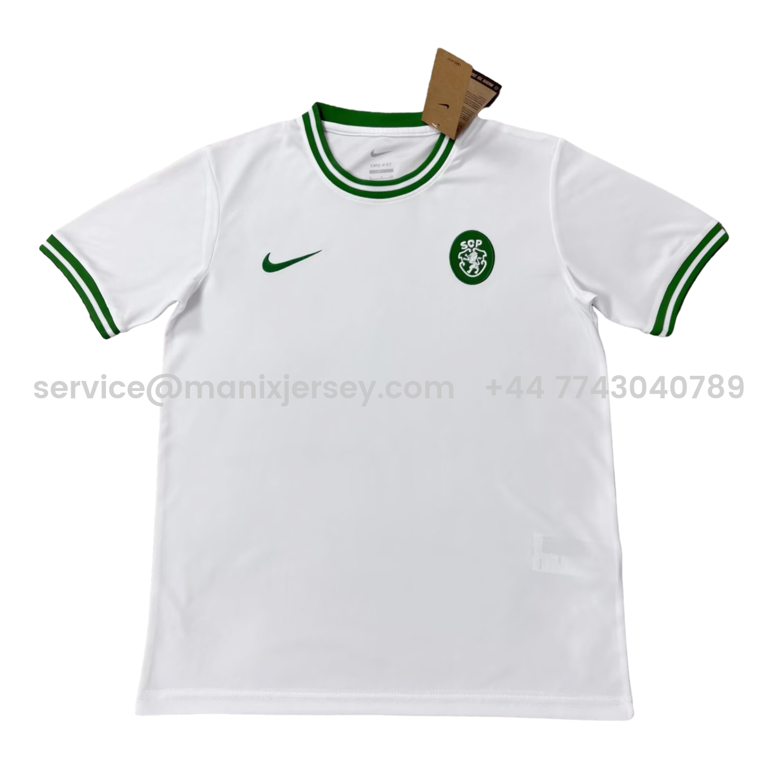 ManixJersey.com | Sporting CP 25-26 White Special Jersey - Fans Version -Customize Name, Number and Patch | Worldwide Shipping