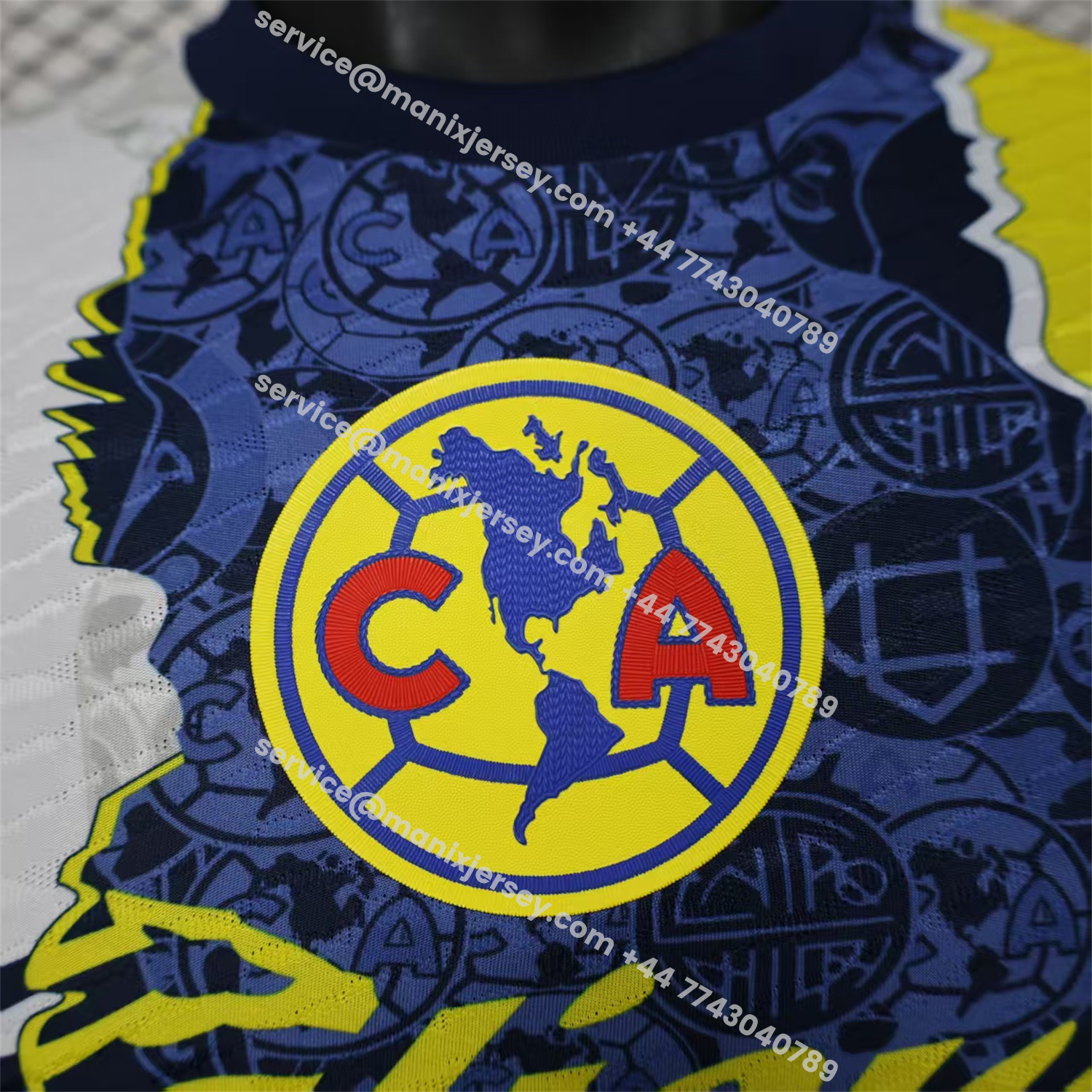 ManixJersey.com | Club América 25-26 Three-Color Mixing Special Jersey - Player Version -Customize Name, Number and Patch | Worldwide Shipping