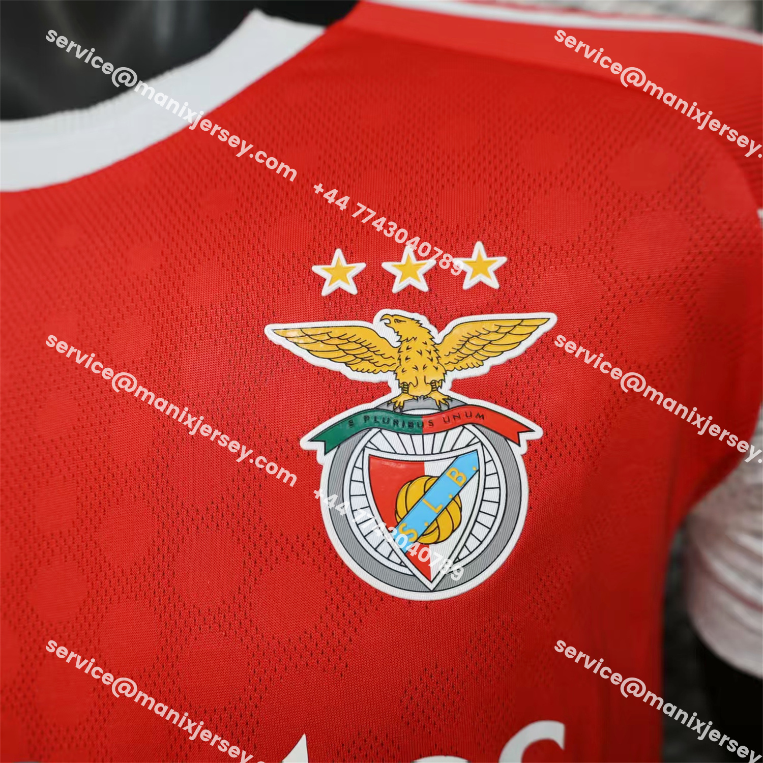 ManixJersey.com | Benfica 25-26 Home Jersey - Player Version -Customize Name, Number and Patch | Worldwide Shipping