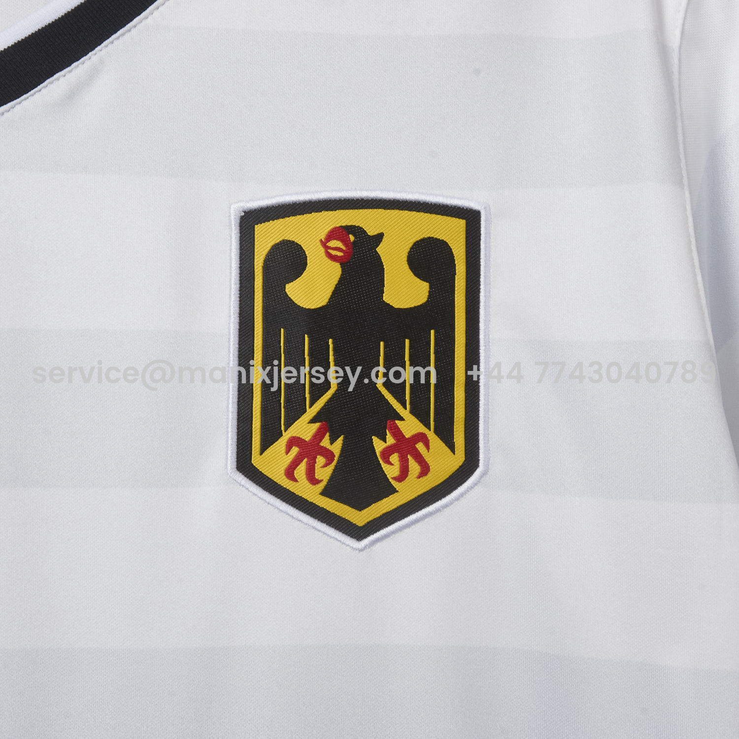 ManixJersey.com | Retro Germany 1984 Home Jersey -Customize Name, Number and Patch | Worldwide Shipping