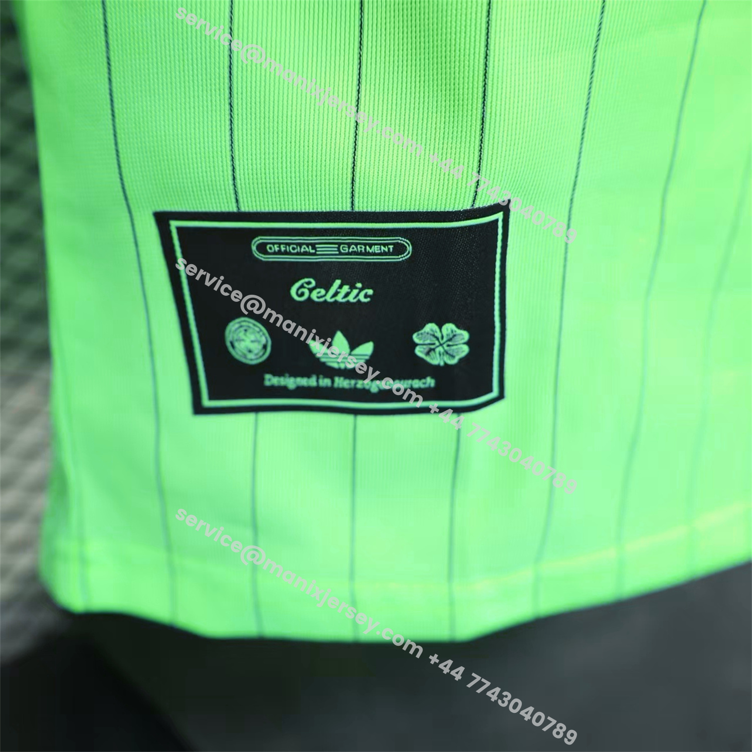 ManixJersey.com | Celtic 25-26 Icon Range Travel Special Edition Green Jersey - Player Version -Customize Name, Number and Patch | Worldwide Shipping