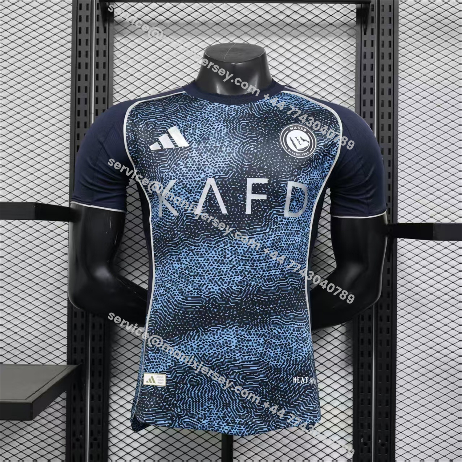 ManixJersey.com | Al Nassr Riyadh Victory 25-26 Away Jersey - Player Version -Customize Name, Number and Patch | Worldwide Shipping