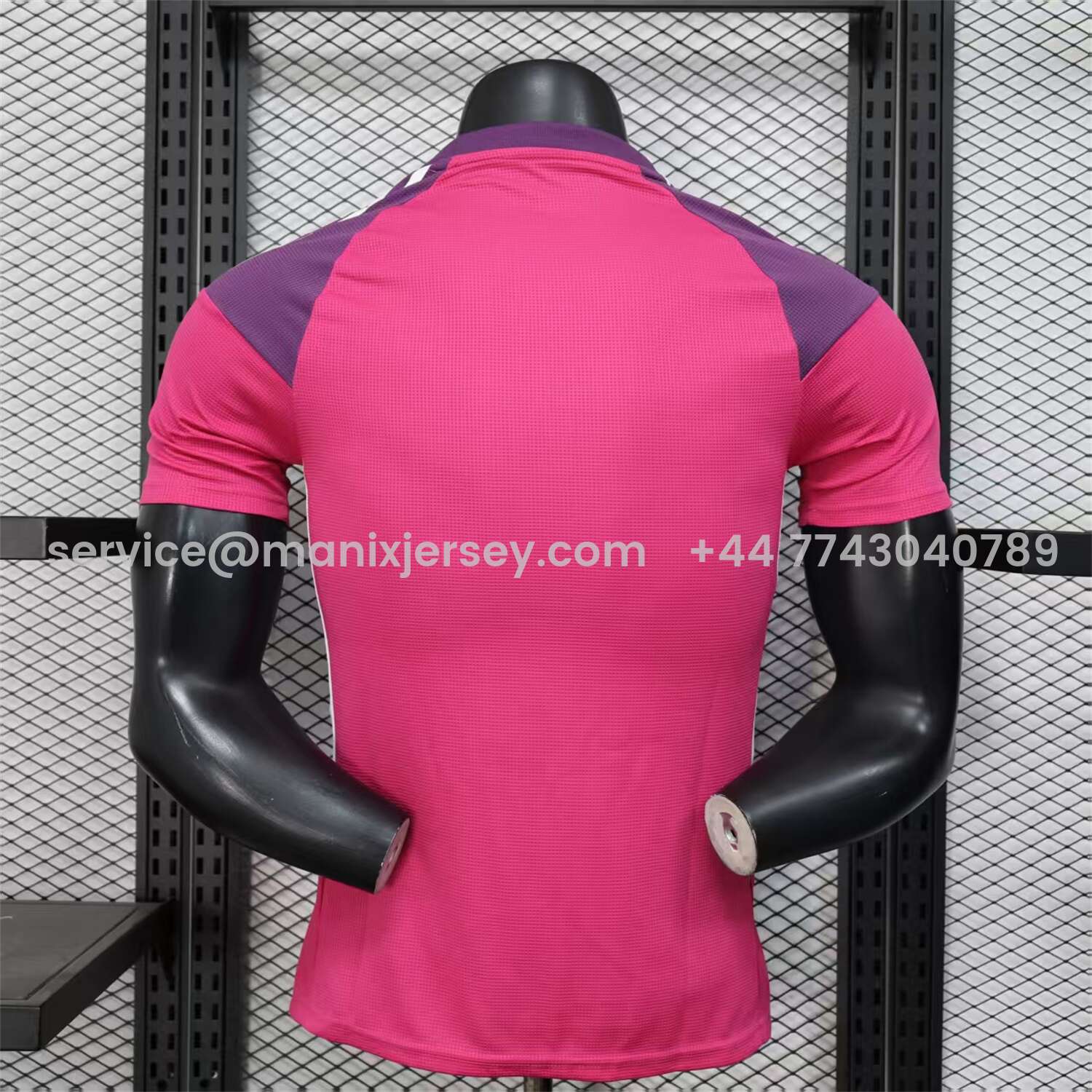 ManixJersey.com | Real Madrid 25-26 Pink Purple Goalkeeper Jersey - Player Version -Customize Name, Number and Patch | Worldwide Shipping