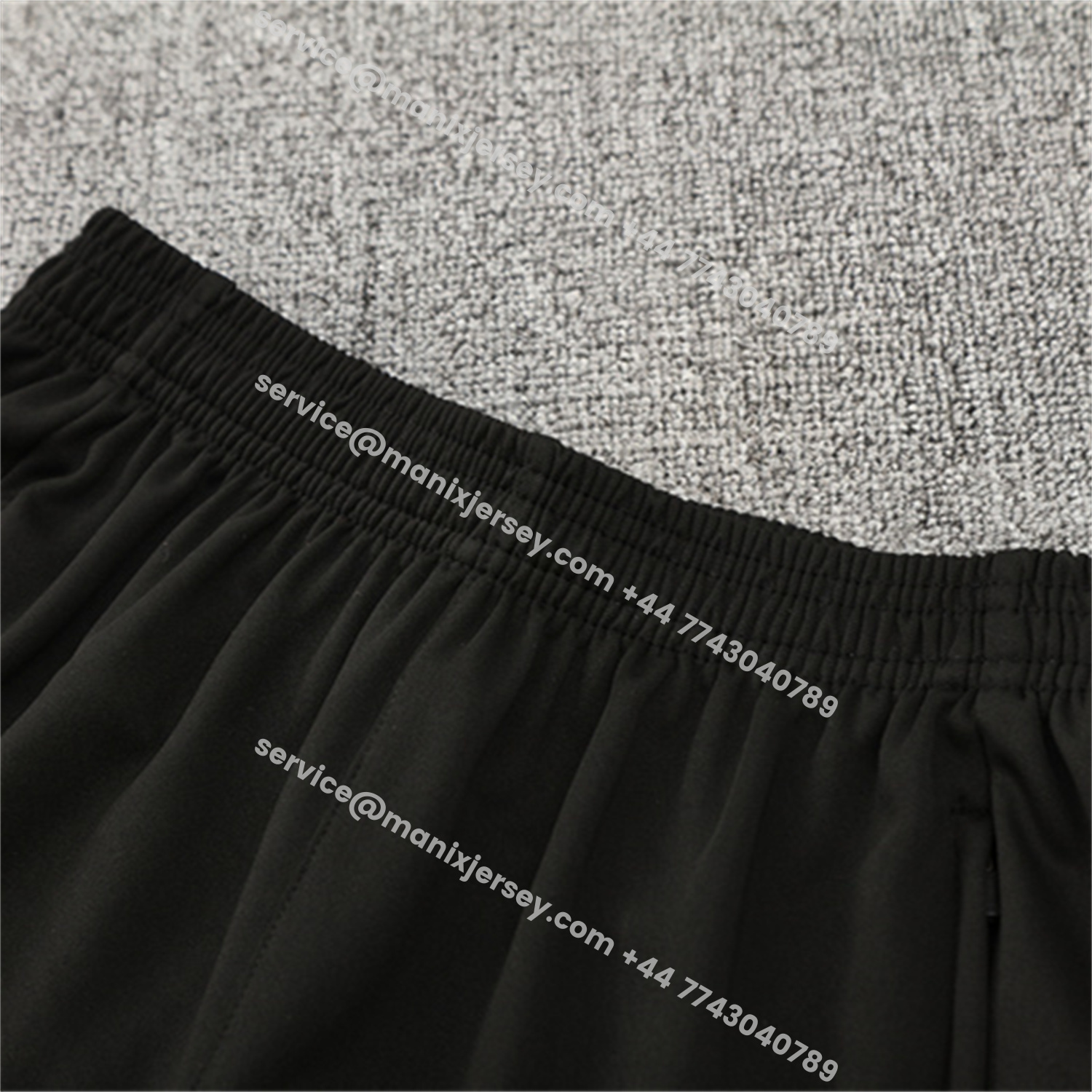 ManixJersey.com | Portugal 25-26 Kids Long Sleeve Training Set - Black Top & Black Pants -Customize Name, Number and Patch | Worldwide Shipping