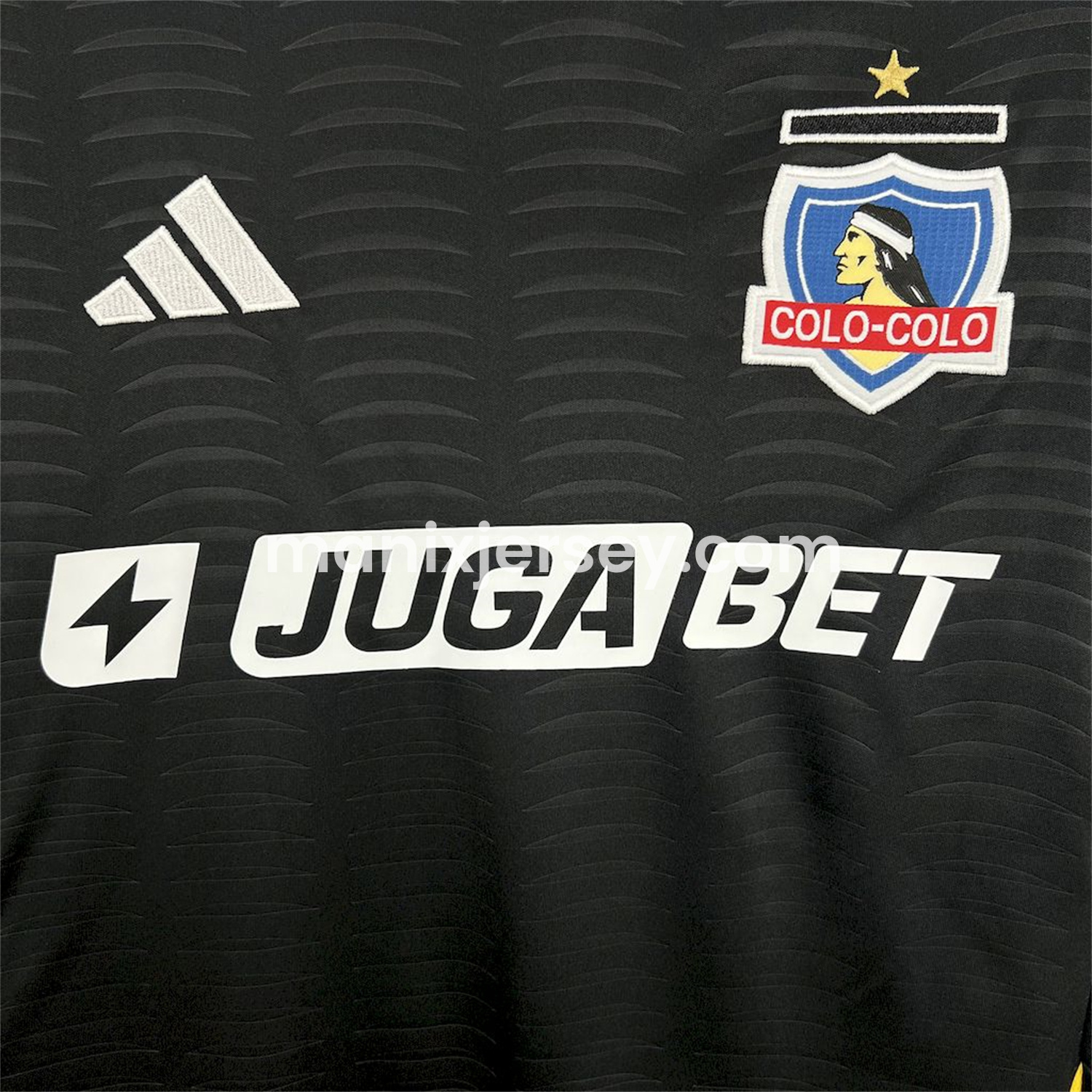 ManixJersey.com | Colo Colo 2025 Away Jersey - Fans Version -Customize Name, Number and Patch | Worldwide Shipping