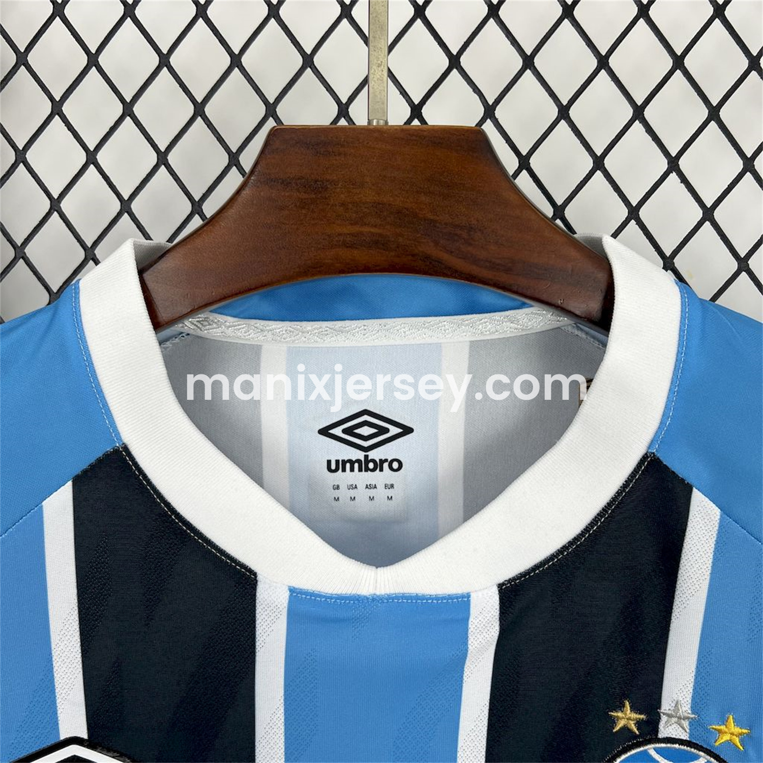 ManixJersey.com | Gremio 25-26 Home Long Sleeves Jersey with Sponsor - Fans Version -Customize Name, Number and Patch | Worldwide Shipping