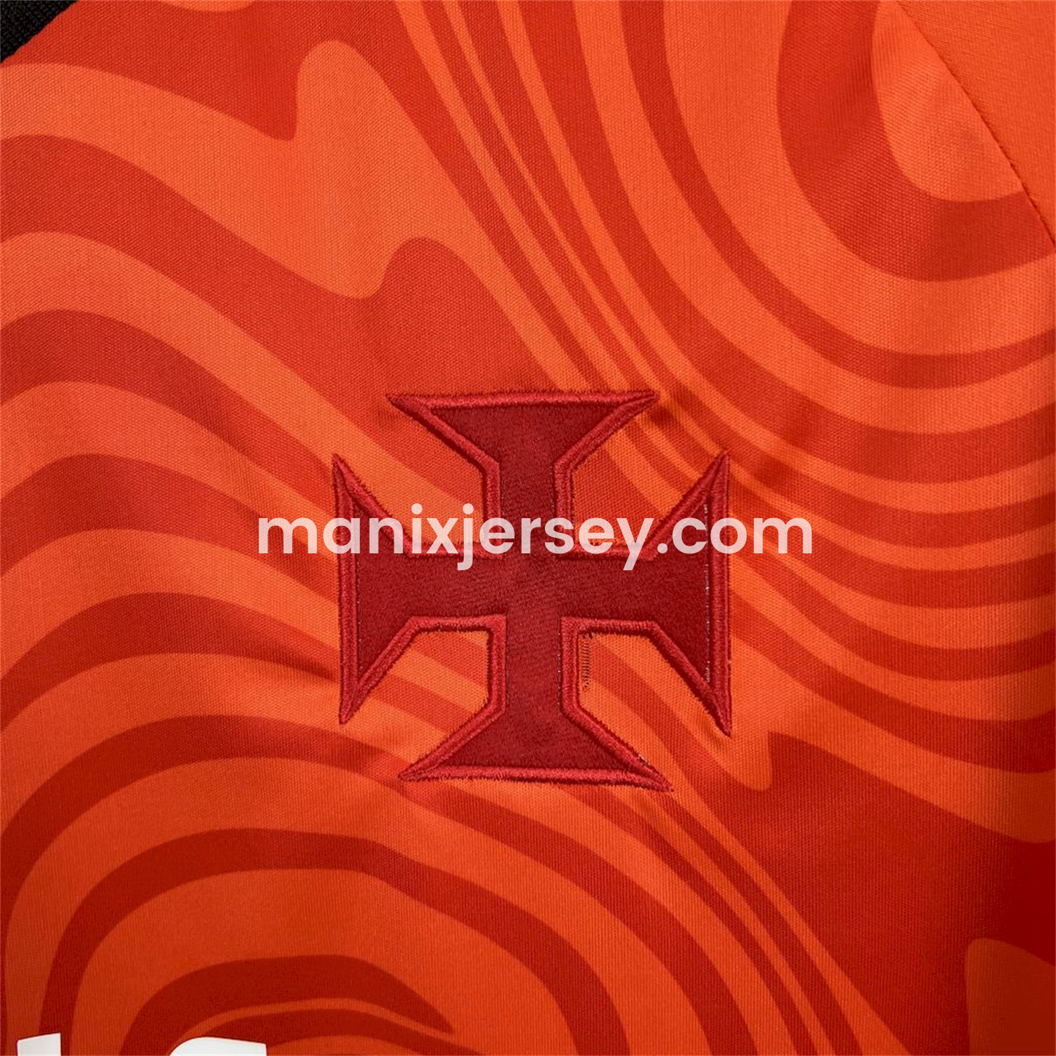 ManixJersey.com | Vasco da Gama 25-26 Orange Goalkeeper Jersey - Fans Version -Customize Name, Number and Patch | Worldwide Shipping