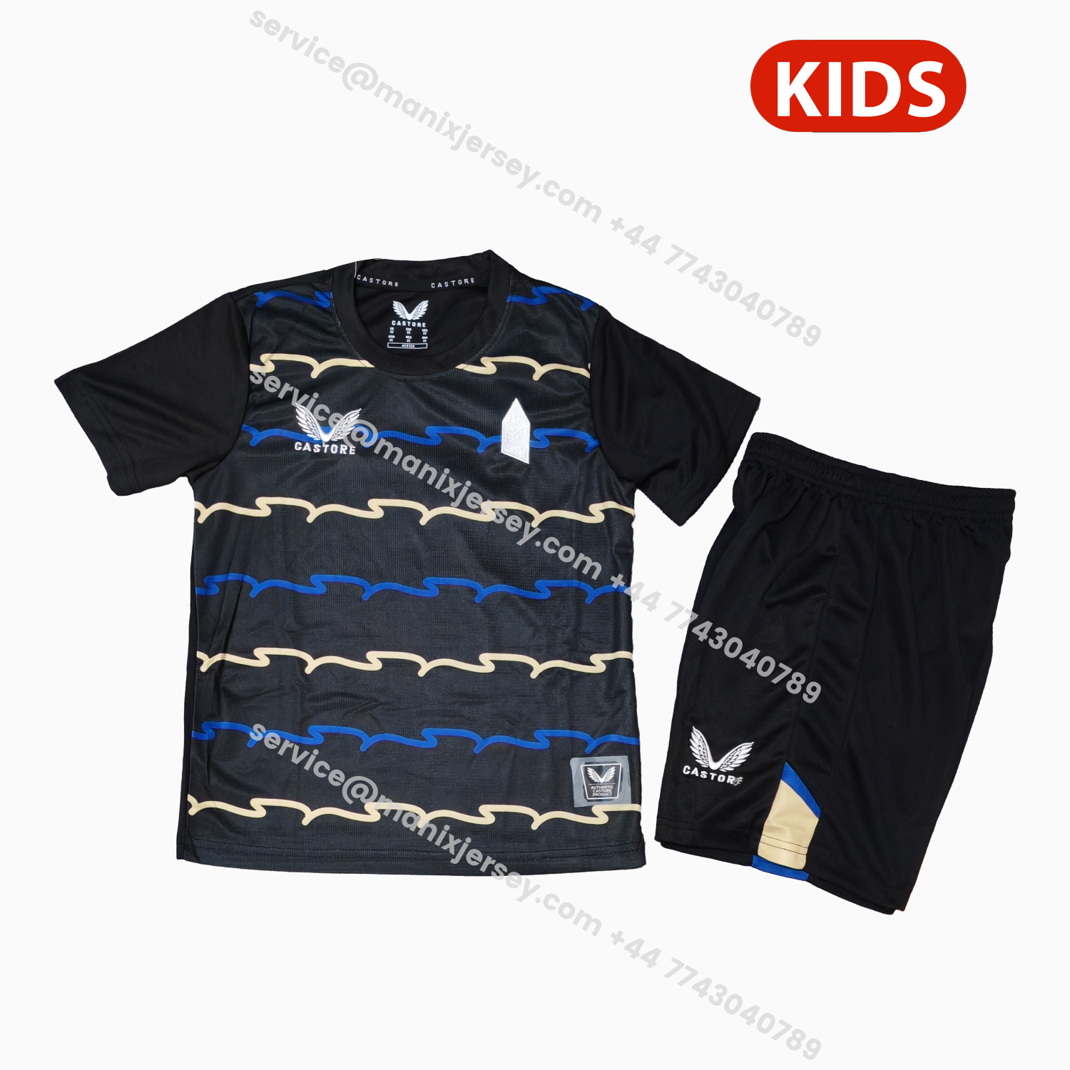 ManixJersey.com | Everton 25-26 Third Kids Kit -Customize Name, Number and Patch | Worldwide Shipping