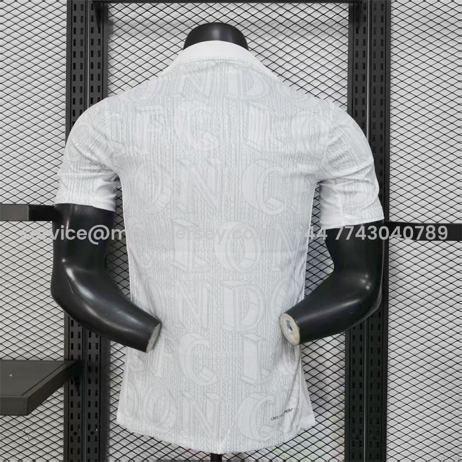 ManixJersey.com | C.H.E.L.S.E.A 25-26 White Pre-Match Training Jersey - Player Version -Customize Name, Number and Patch | Worldwide Shipping