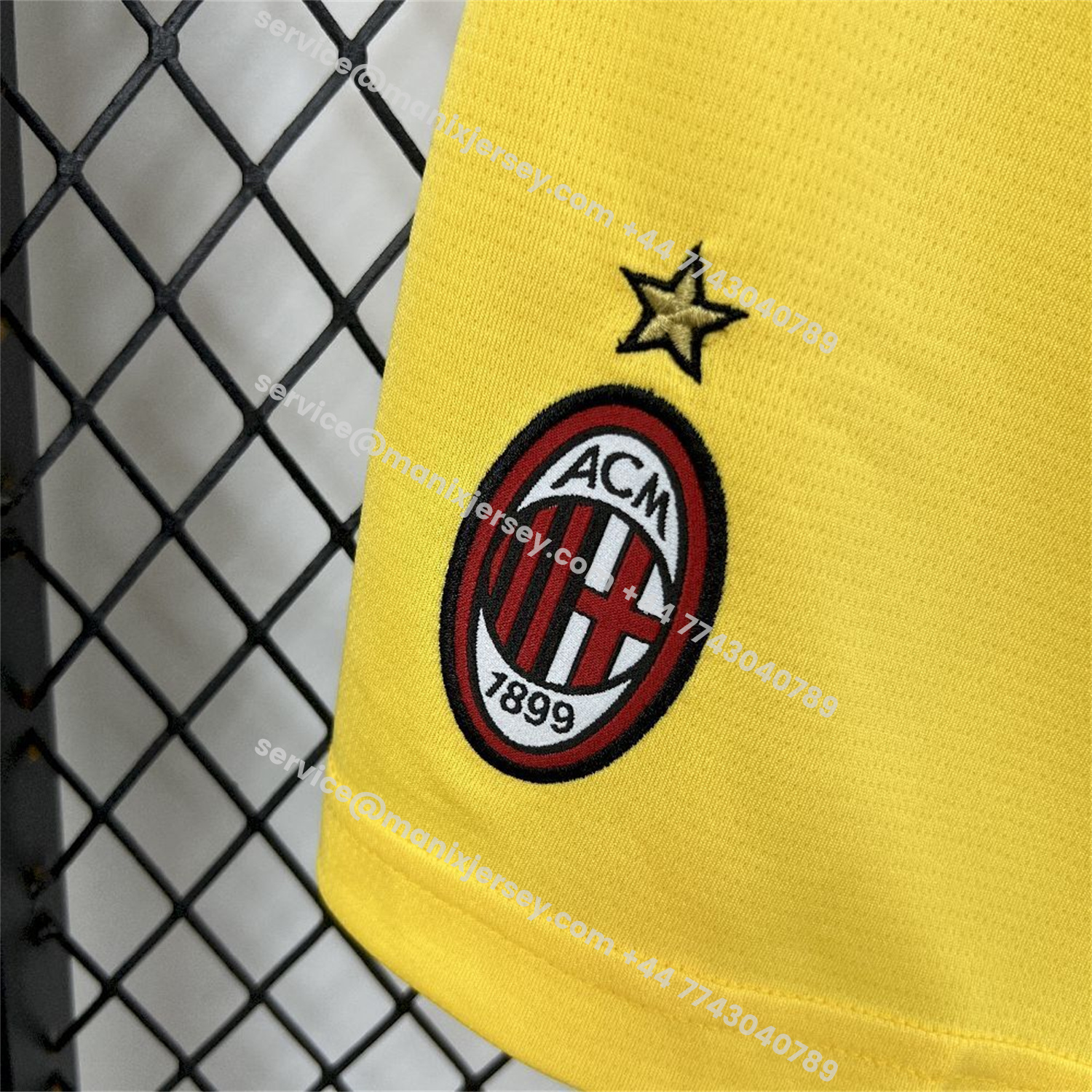 ManixJersey.com | AC Milan 25-26 Third Shorts - Fans Version -Customize Name, Number and Patch | Worldwide Shipping