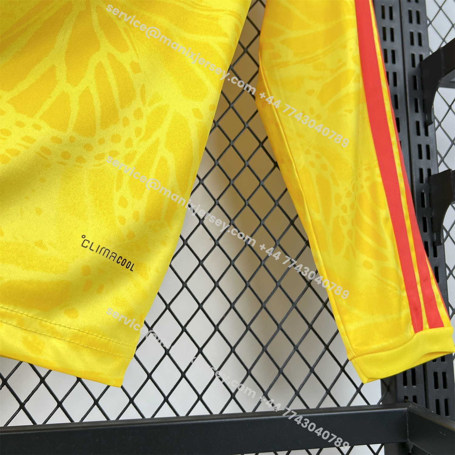 ManixJersey.com | Colombia 2026 Home Long Sleeves Jersey - Fans Version -Customize Name, Number and Patch | Worldwide Shipping