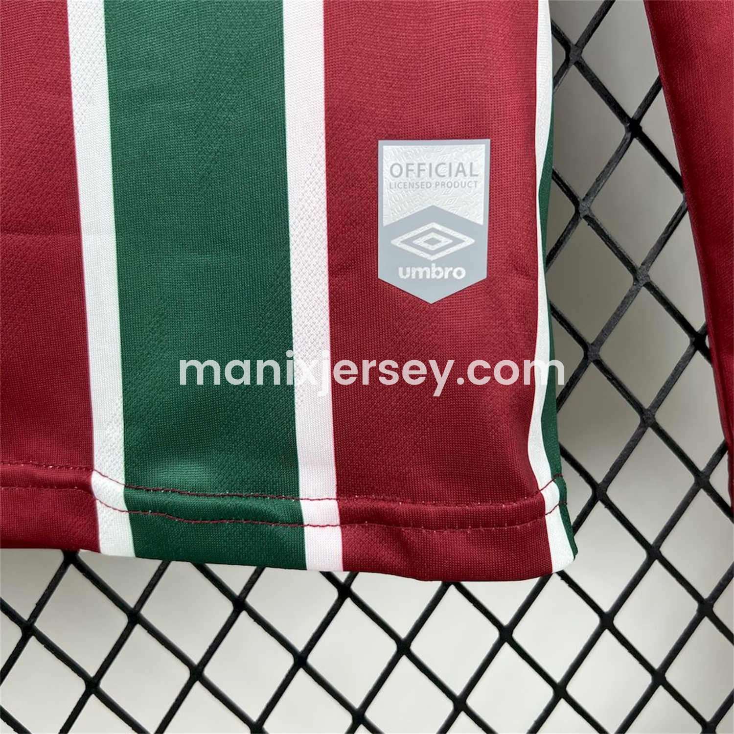 ManixJersey.com | Fluminense 25-26 Home Long Sleeves Jersey - Fans Version -Customize Name, Number and Patch | Worldwide Shipping