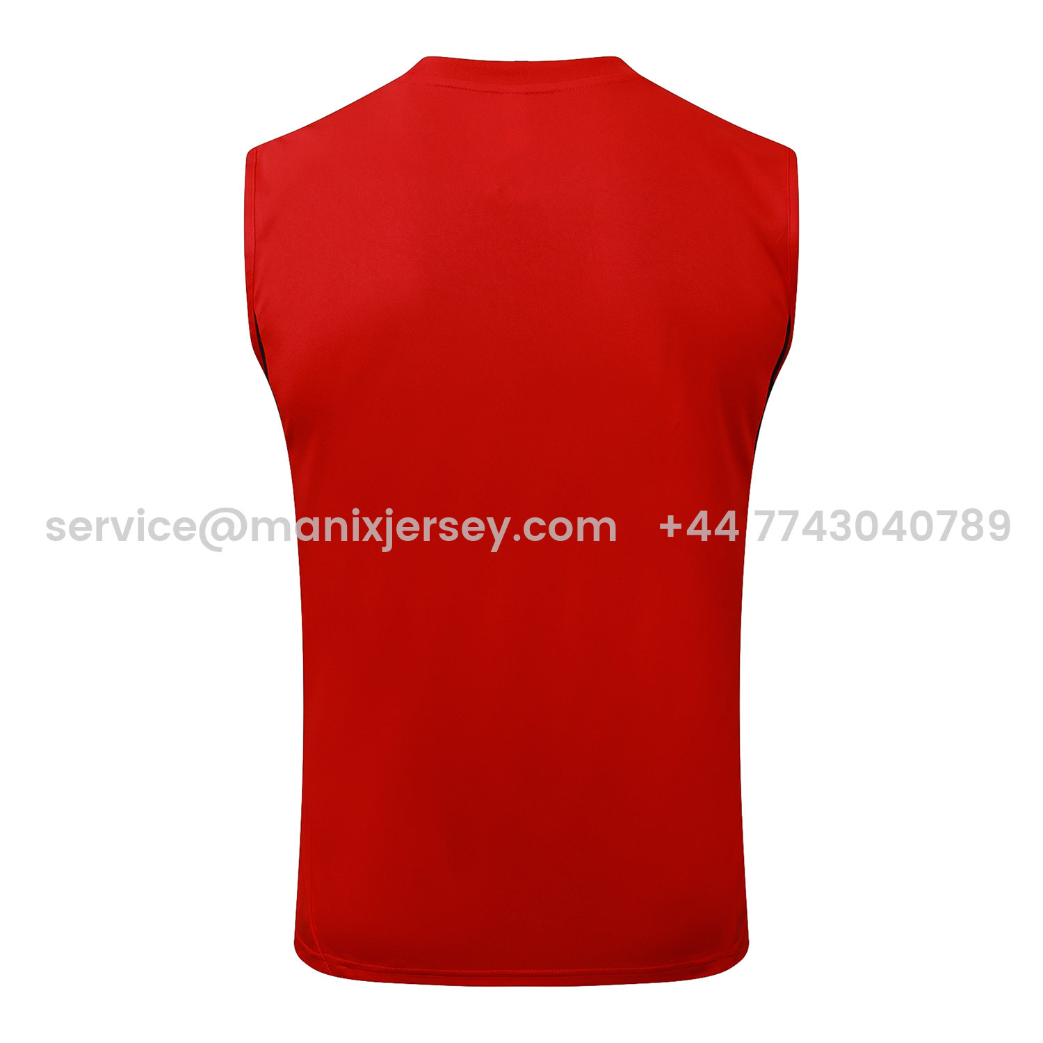 ManixJersey.com | Liver.pool 25-26 Vest Training Set - Red Vest & Black Shorts -Customize Name, Number and Patch | Worldwide Shipping