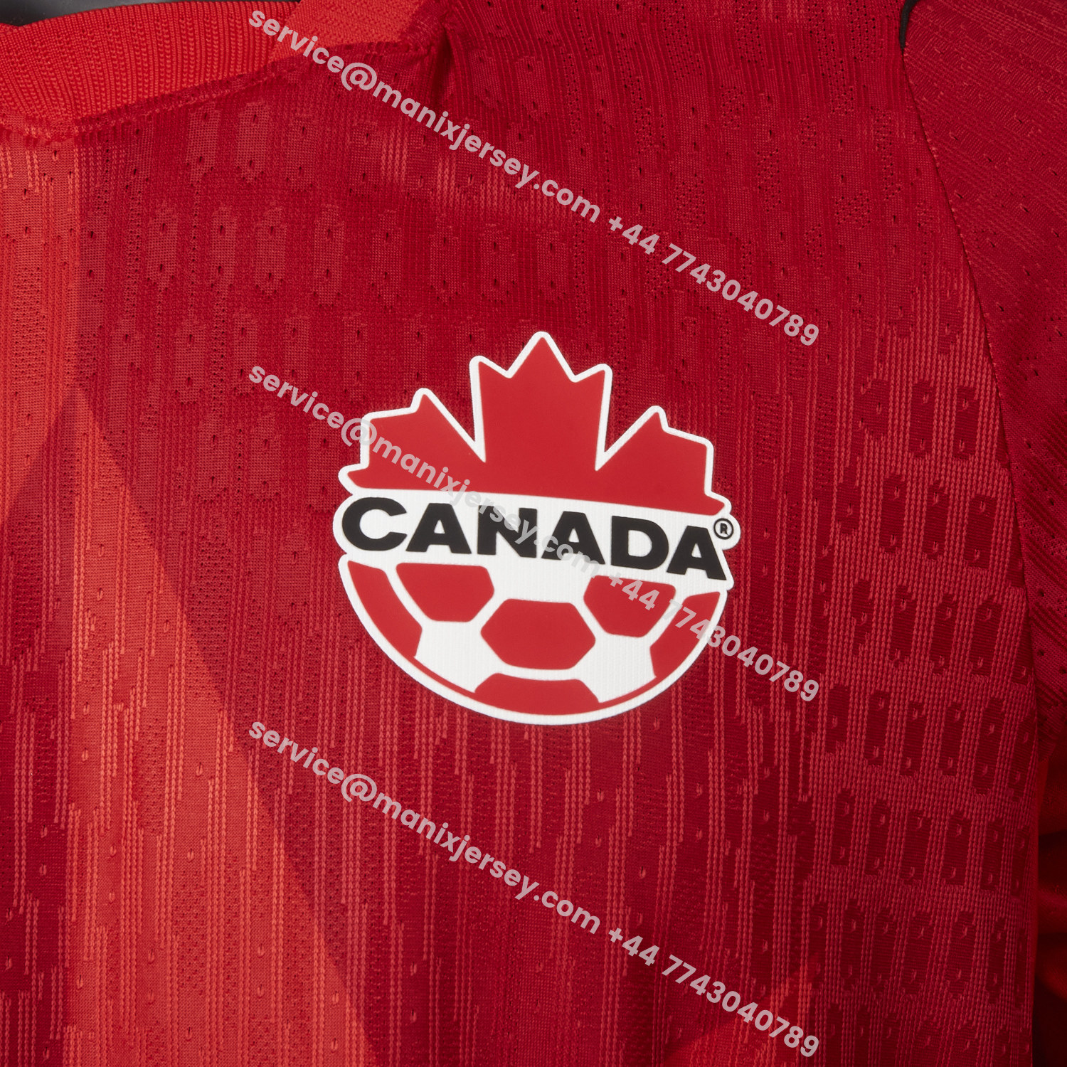 ManixJersey.com | Canada 2026 Home Jersey - Player Version -Customize Name, Number and Patch | Worldwide Shipping
