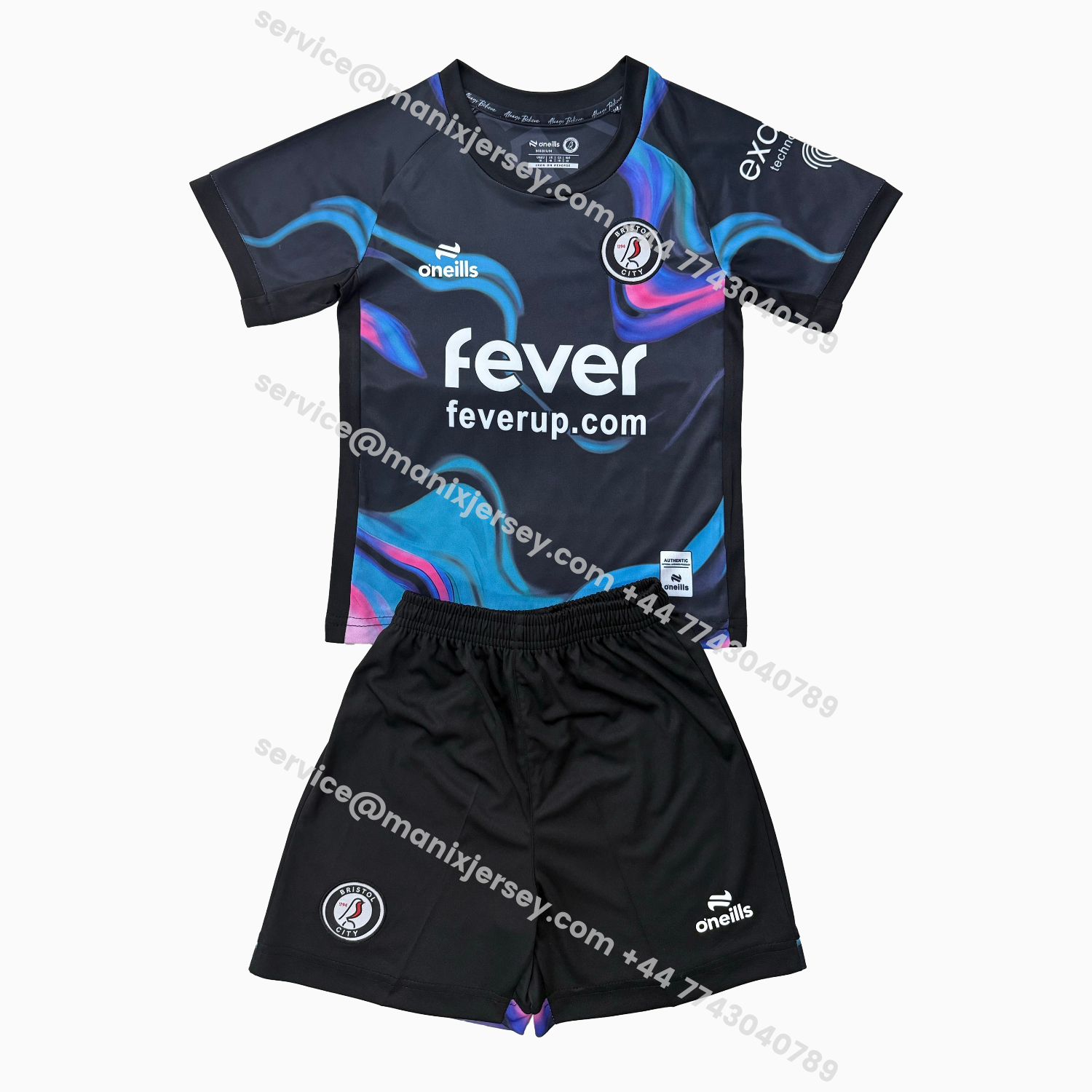 ManixJersey.com | Bristol City 25-26 Third Fantasy Colors Men's Adult Jersey Set - Fans Version -Customize Name, Number and Patch | Worldwide Shipping