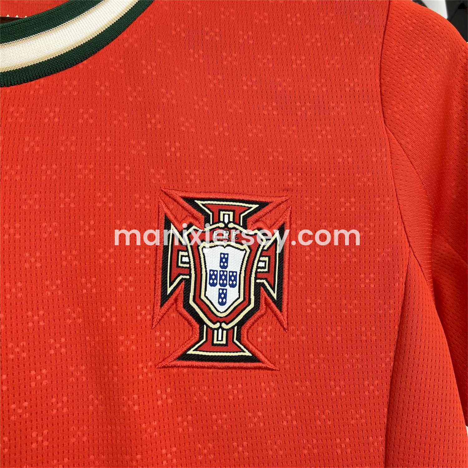 ManixJersey.com | Women's Portugal 2025-26 Home Jersey -Customize Name, Number and Patch | Worldwide Shipping