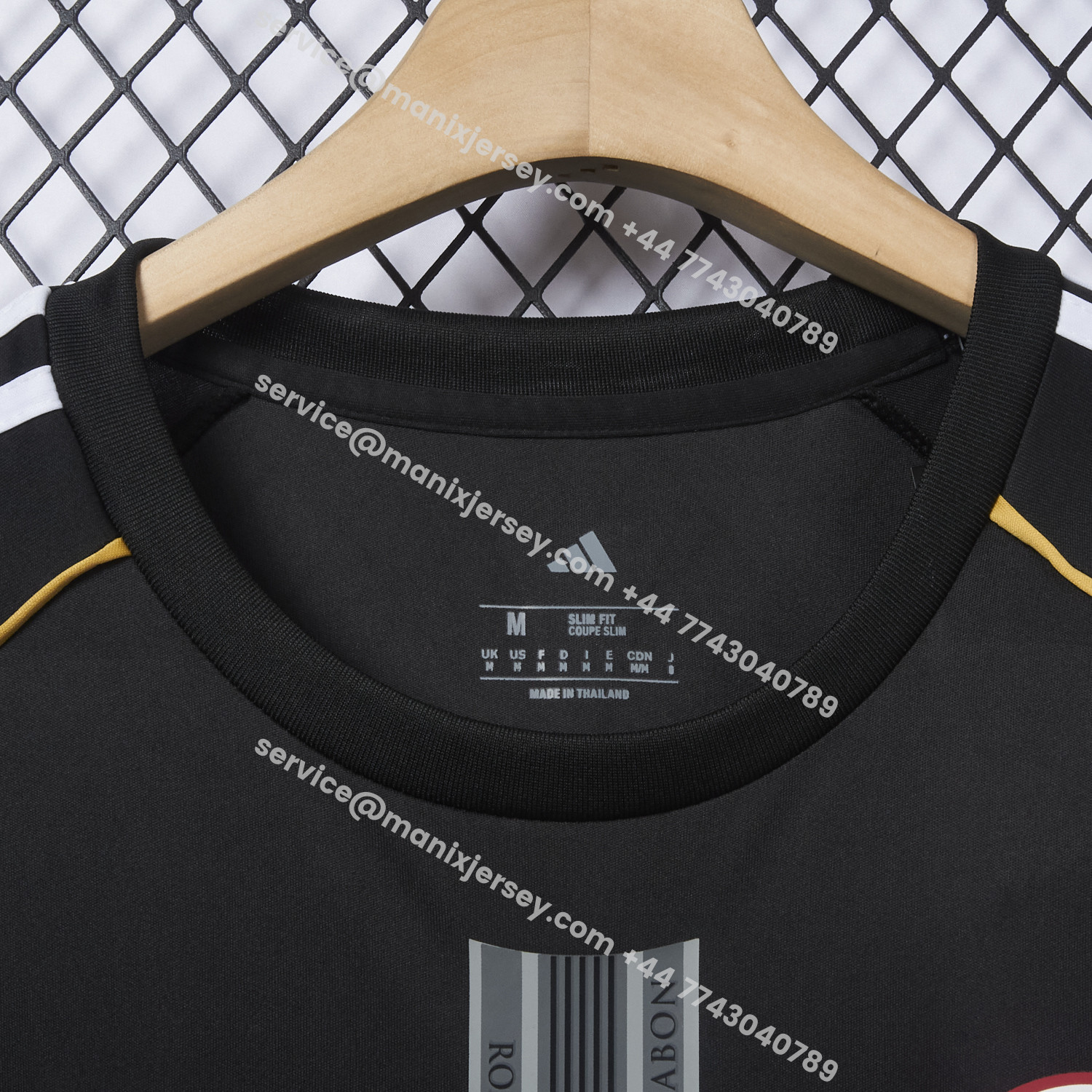 ManixJersey.com | Nürnberg 25-26 Black 125-Year Anniversary Jersey - Fans Version -Customize Name, Number and Patch | Worldwide Shipping