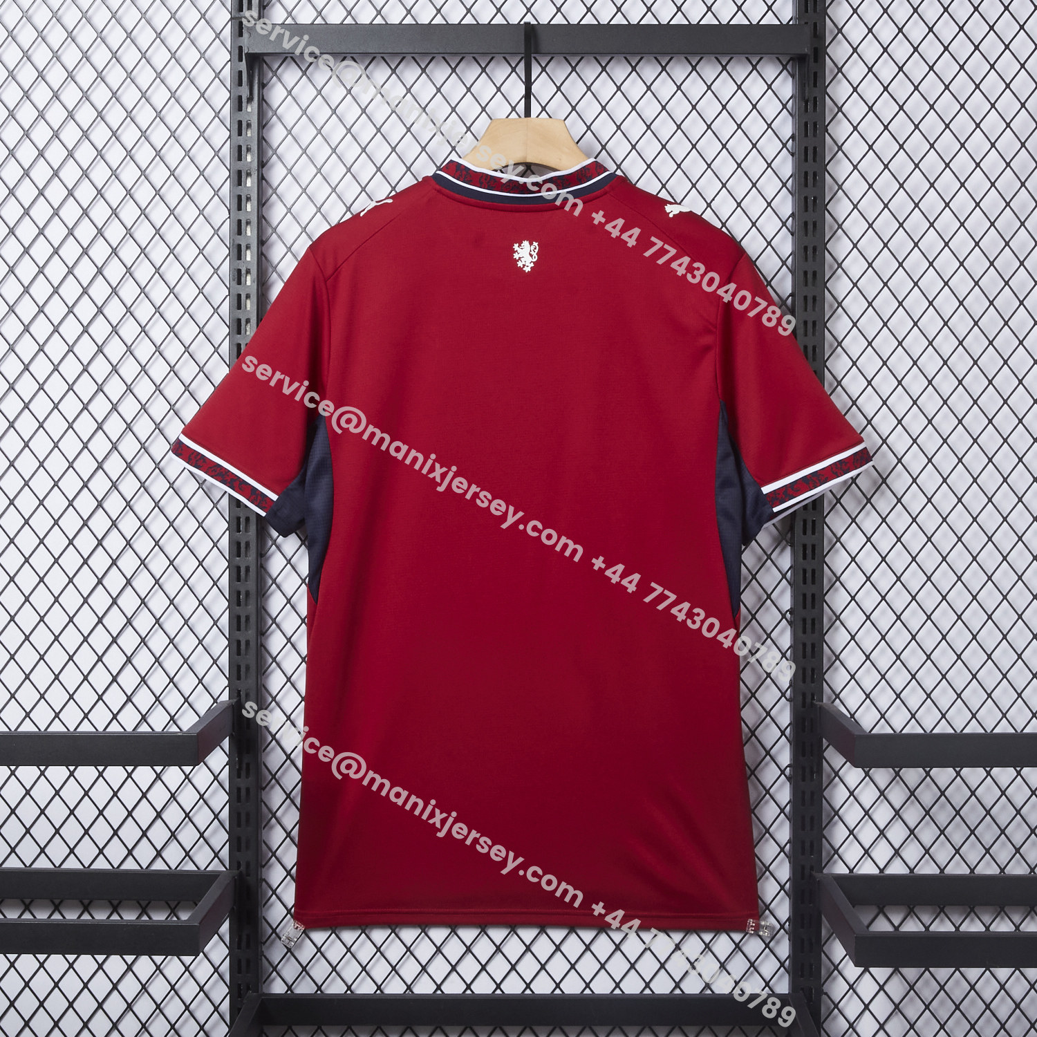 ManixJersey.com | Czech Republic 2026 Home Jersey - Fans Version -Customize Name, Number and Patch | Worldwide Shipping