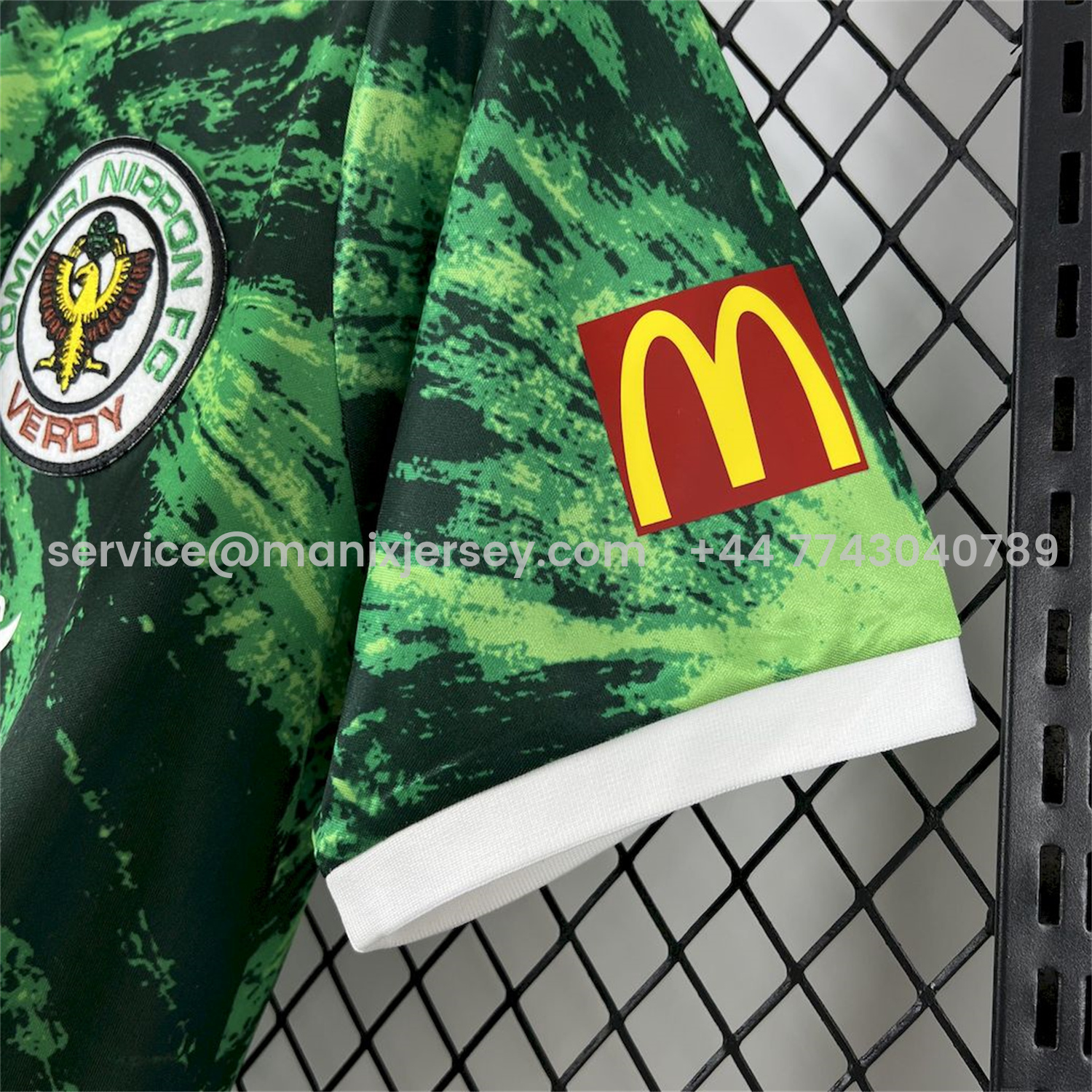 ManixJersey.com | Retro Kawasaki Frontale 1994 Home Jersey -Customize Name, Number and Patch | Worldwide Shipping