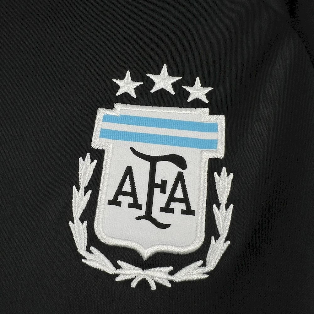 ManixJersey.com | Argentina 2026 Goalkeeper Black Jersey - Fans Version -Customize Name, Number and Patch | Worldwide Shipping