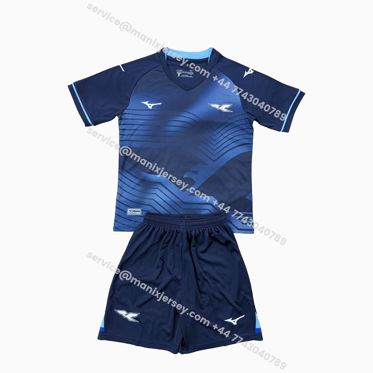 ManixJersey.com | Lazio 25-26 Third Kids Kit -Customize Name, Number and Patch | Worldwide Shipping