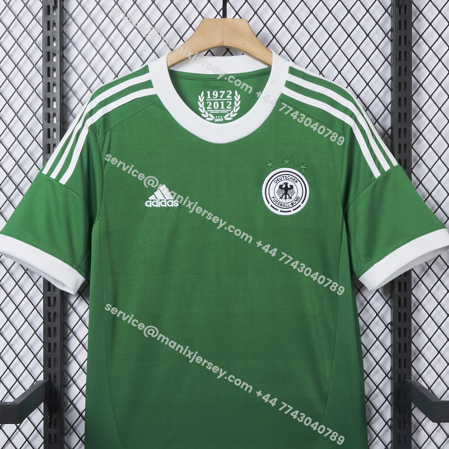 ManixJersey.com | Retro Germany 2012 Away Jersey -Customize Name, Number and Patch | Worldwide Shipping