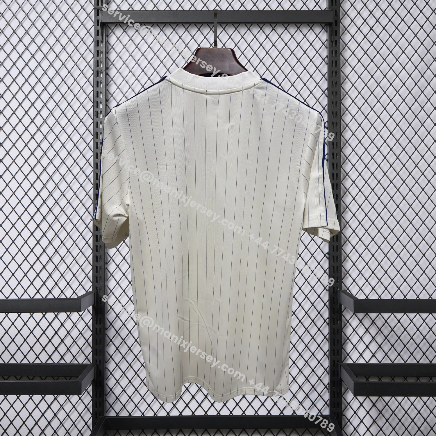 ManixJersey.com | C.H.E.L.S.E.A 25-26 Trefoil White Travel Jersey - Fans Version -Customize Name, Number and Patch | Worldwide Shipping