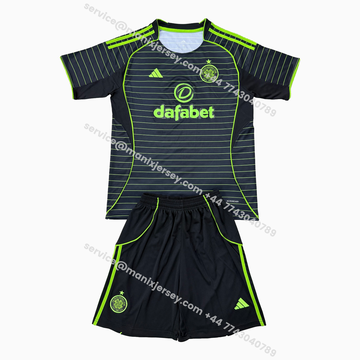ManixJersey.com | Celtic 25-26 Away Men's Adult Jersey Set - Fans Version -Customize Name, Number and Patch | Worldwide Shipping
