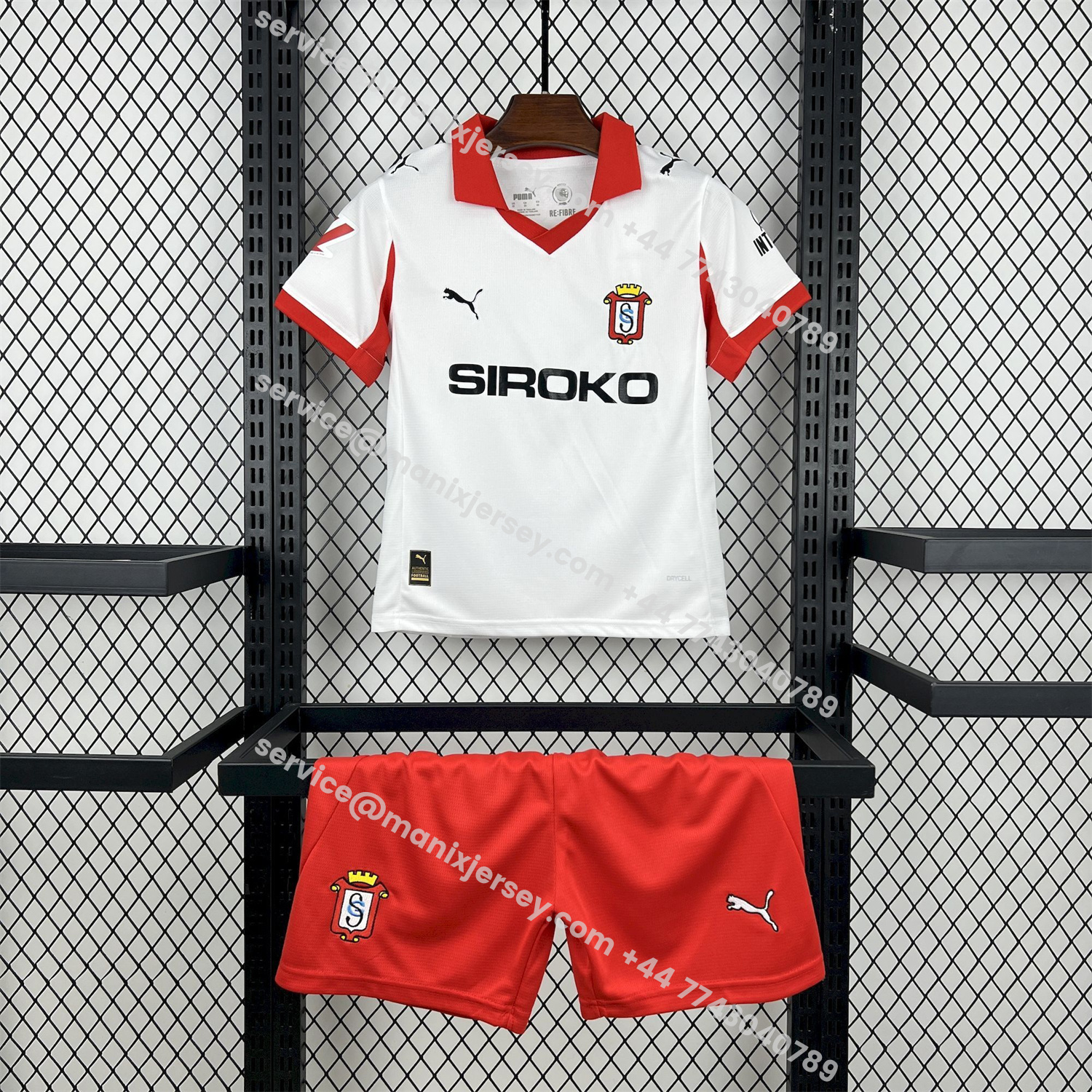 ManixJersey.com | Sporting Gijon 25-26 Third Kids Kit -Customize Name, Number and Patch | Worldwide Shipping