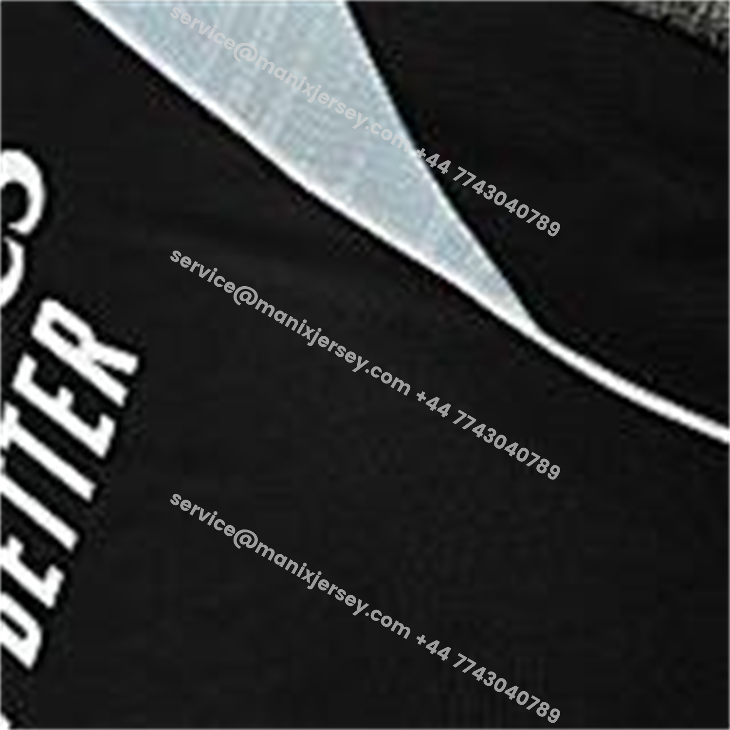 ManixJersey.com | Real Madrid 25-26 Vest Training Set - Black And Light Grey Vest & Black Shorts -Customize Name, Number and Patch | Worldwide Shipping