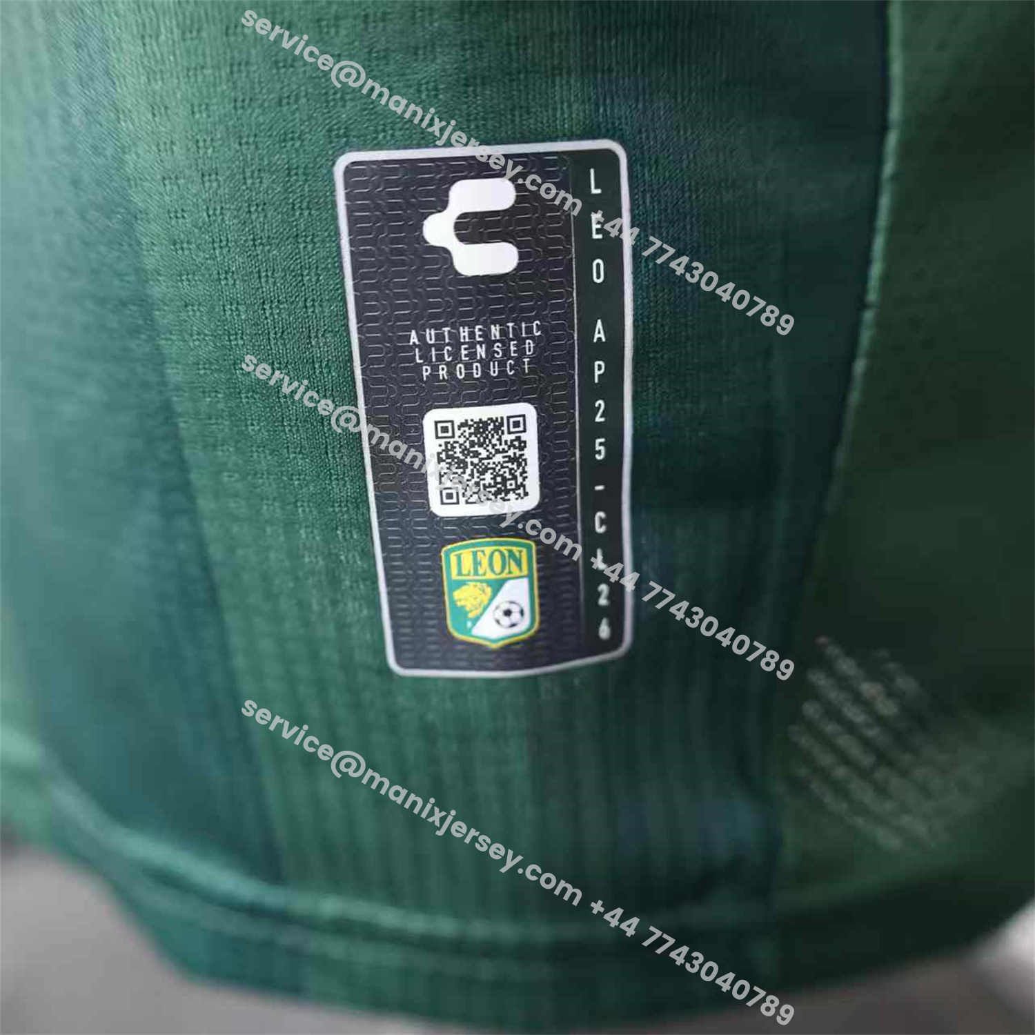 ManixJersey.com | Club León Club Leon 25-26 Home Jersey - Player Version -Customize Name, Number and Patch | Worldwide Shipping