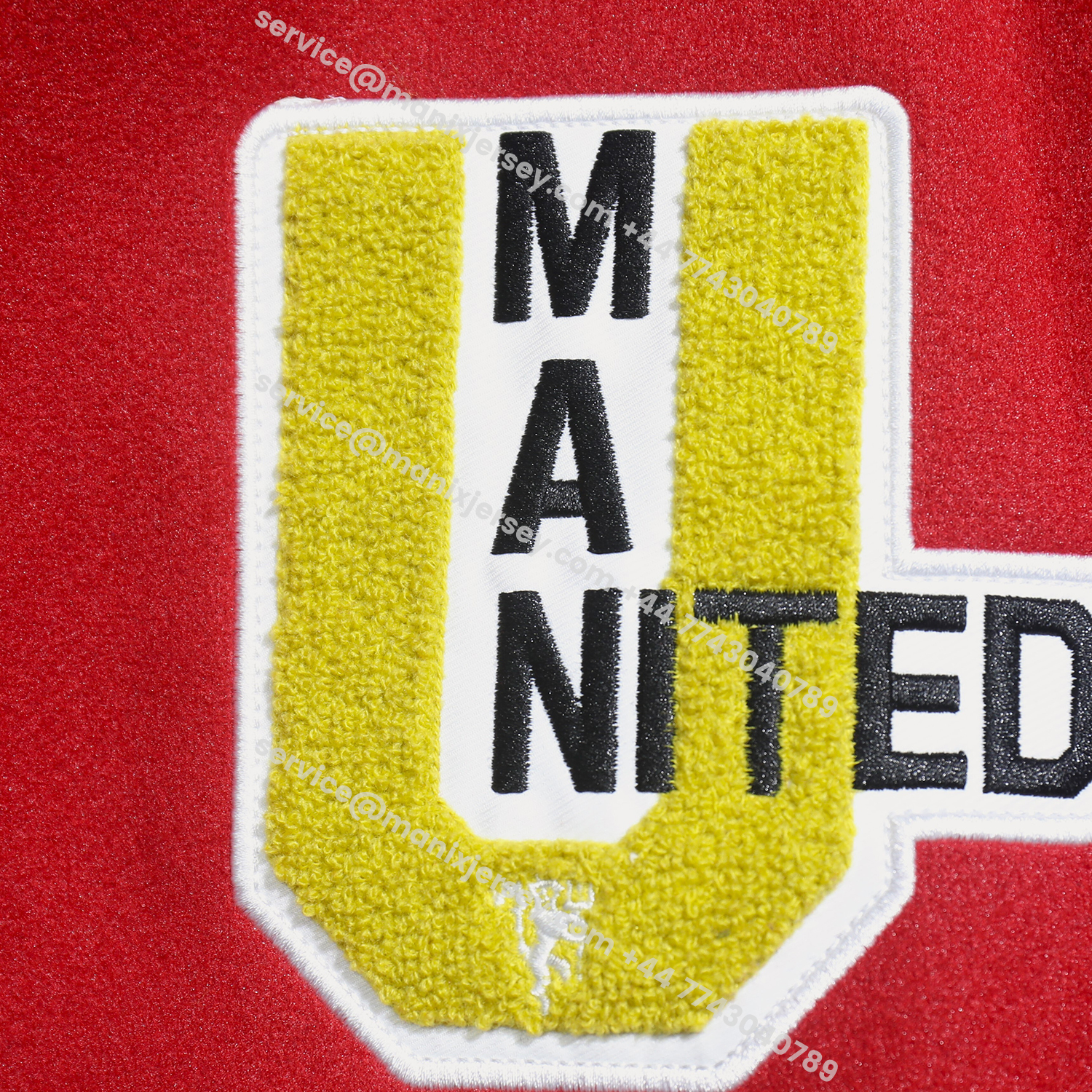 ManixJersey.com | Manchester United 25-26 Warm Windbreaker Jacket - Red And Black -Customize Name, Number and Patch | Worldwide Shipping
