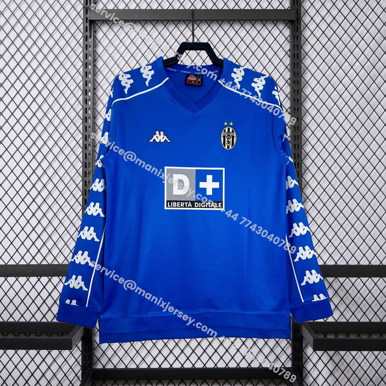 ManixJersey.com | Retro Juventus 1999-00 Away Long Sleeves Jersey -Customize Name, Number and Patch | Worldwide Shipping