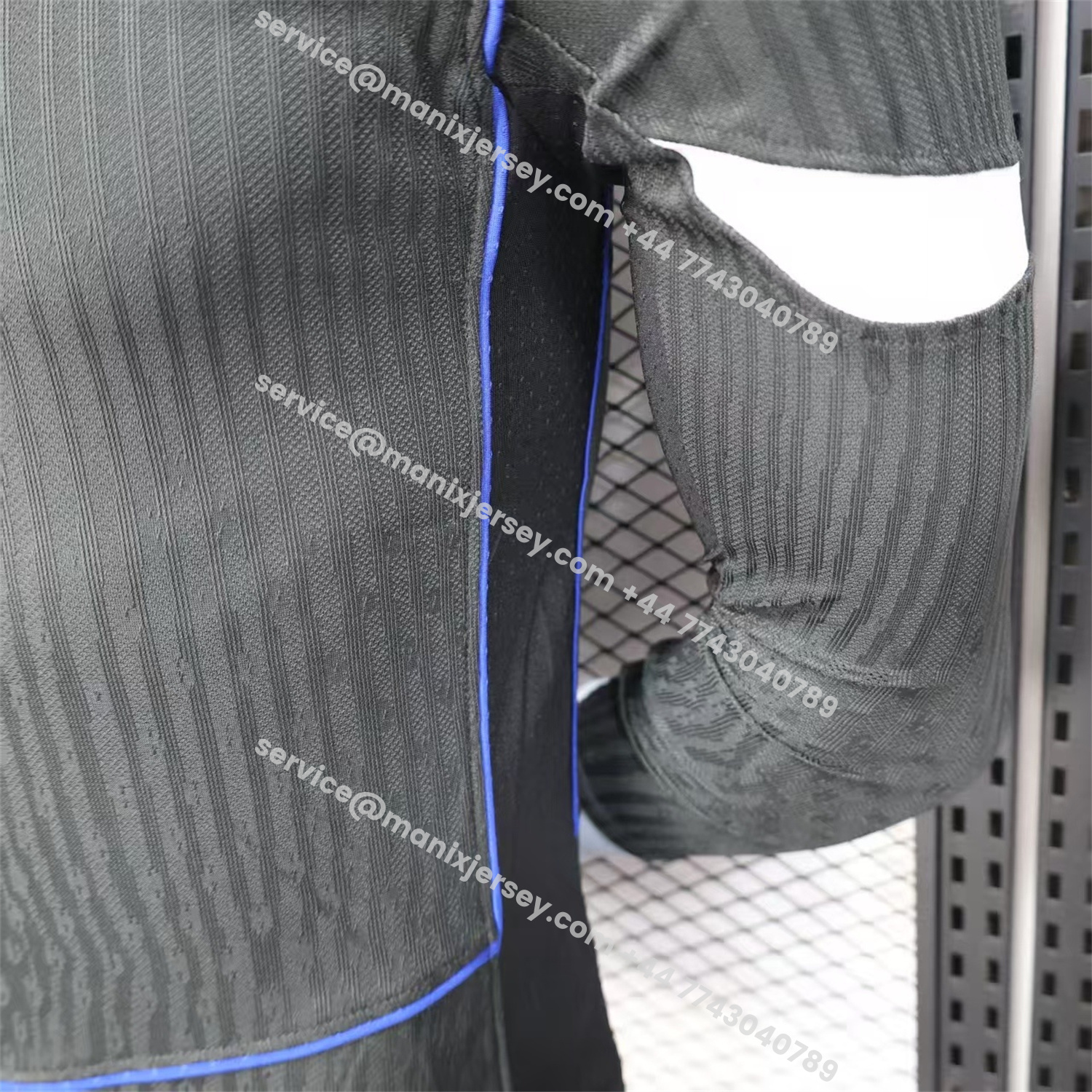 ManixJersey.com | C.H.E.L.S.E.A 25-26 Third Long Unsponsored Black Jersey - Player Version -Customize Name, Number and Patch | Worldwide Shipping