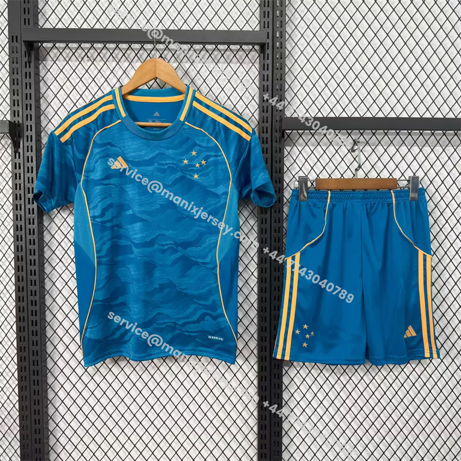 ManixJersey.com | Cruzeiro 25-26 Third Unsponsored Kids Kit -Customize Name, Number and Patch | Worldwide Shipping