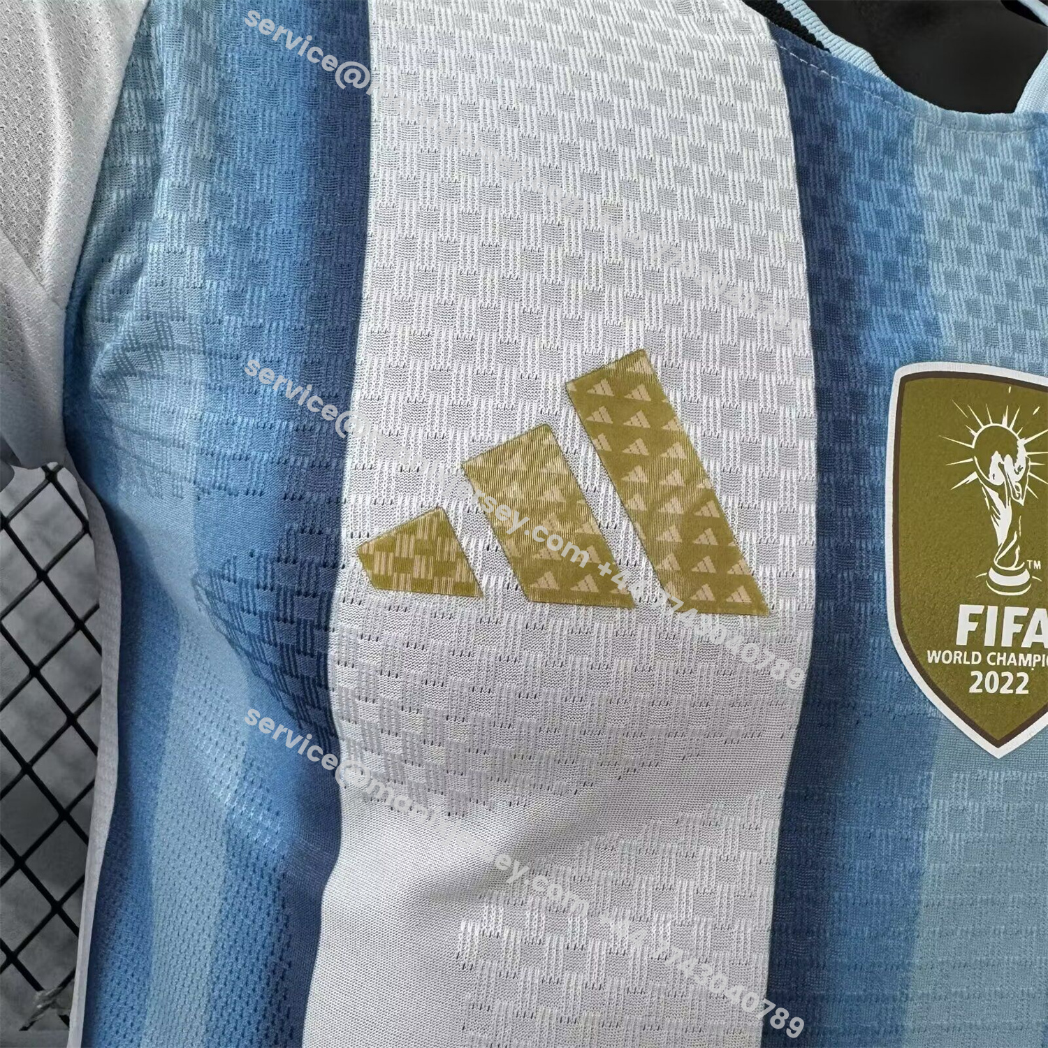 ManixJersey.com | Argentina 2026 Home Long Sleeves Jersey - Player Version -Customize Name, Number and Patch | Worldwide Shipping