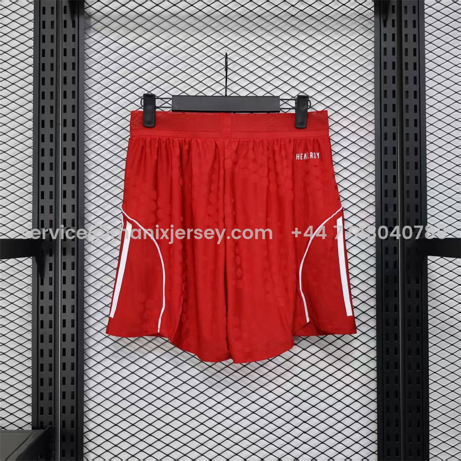 ManixJersey.com | Bayern Munich 25-26 Home Red Shorts - Player Version -Customize Name, Number and Patch | Worldwide Shipping