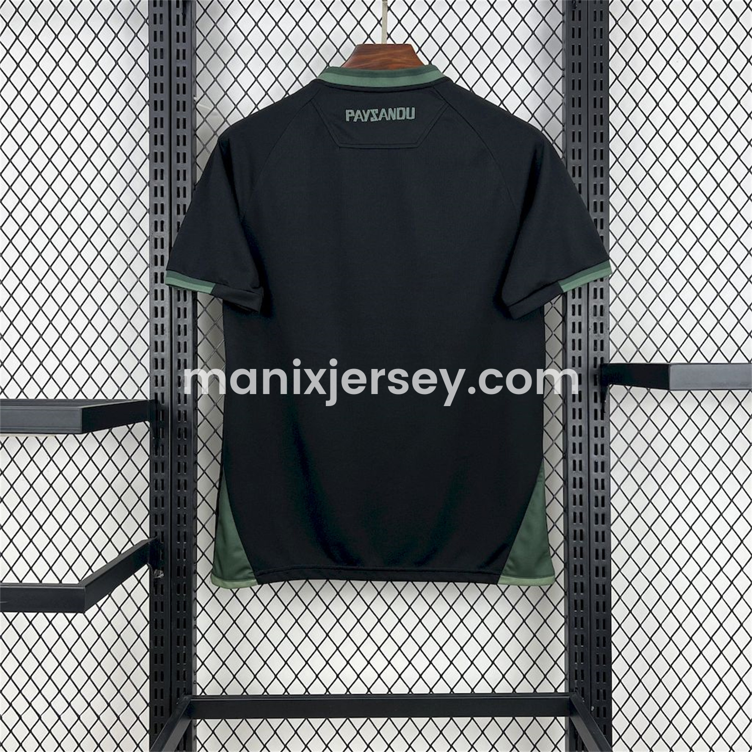 ManixJersey.com | Paysandu 25-26 Black Training Unsponsored Jersey - Fans Version -Customize Name, Number and Patch | Worldwide Shipping