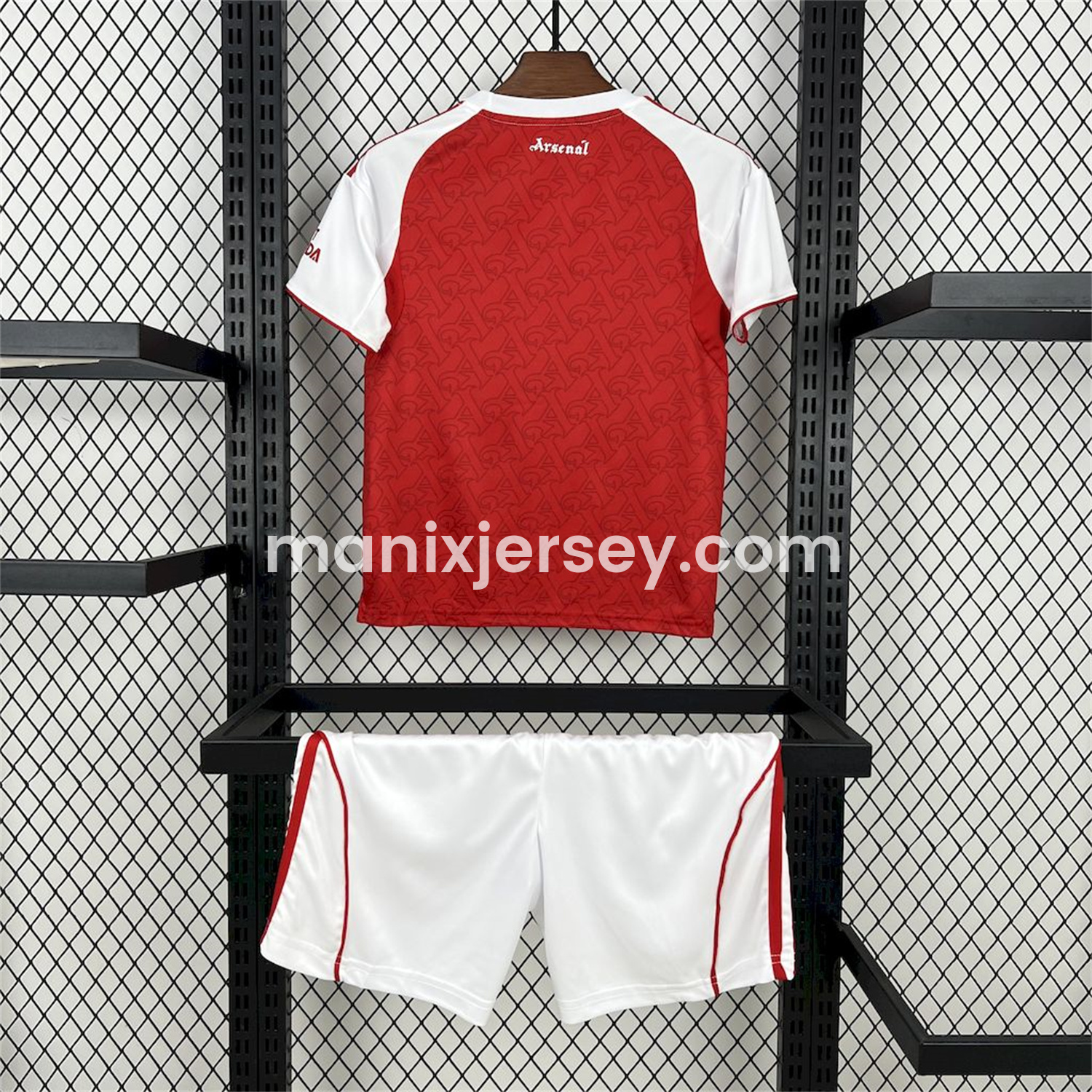ManixJersey.com | Arsenal 25-26 Home Kids Kit -Customize Name, Number and Patch | Worldwide Shipping