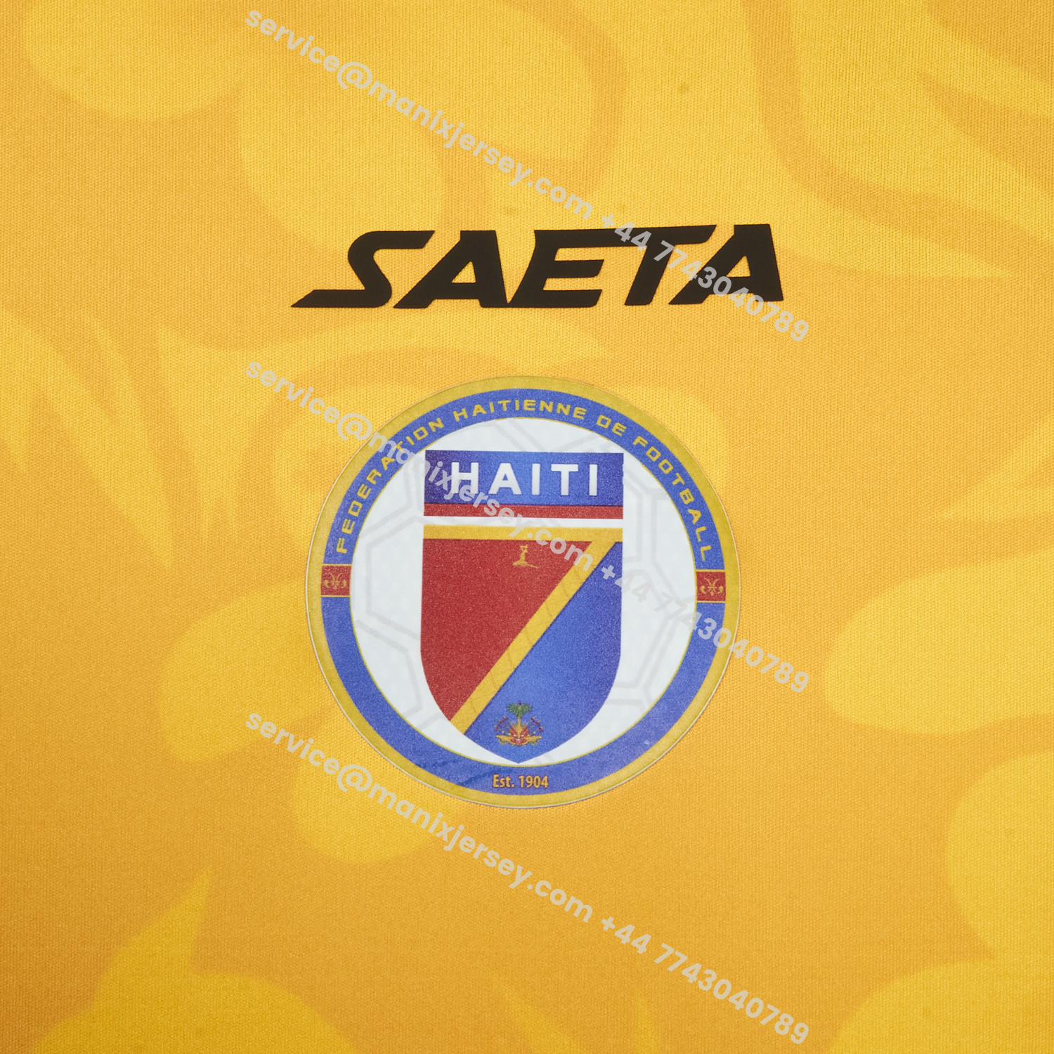 Haiti 26-27 Yellow Goalkeeper Jersey - Fans Version:football jersey mysite: unitedjerseyfootball 邓江浪:football