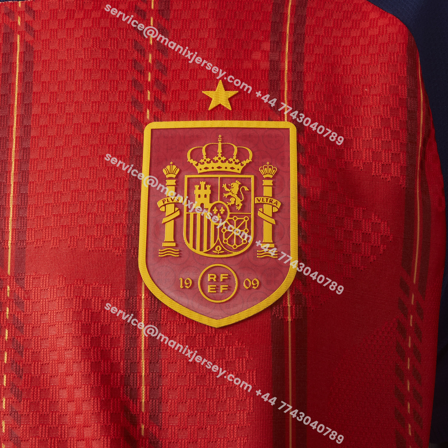 ManixJersey.com | Spain 2026 Home Jersey - Player Version -Customize Name, Number and Patch | Worldwide Shipping