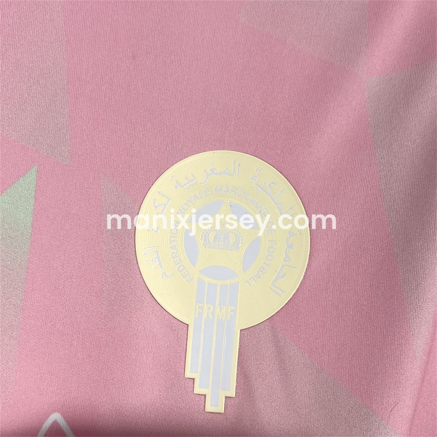 ManixJersey.com | Morocco 25-26 Pink Blue Special Edition Jersey - Fans Version -Customize Name, Number and Patch | Worldwide Shipping