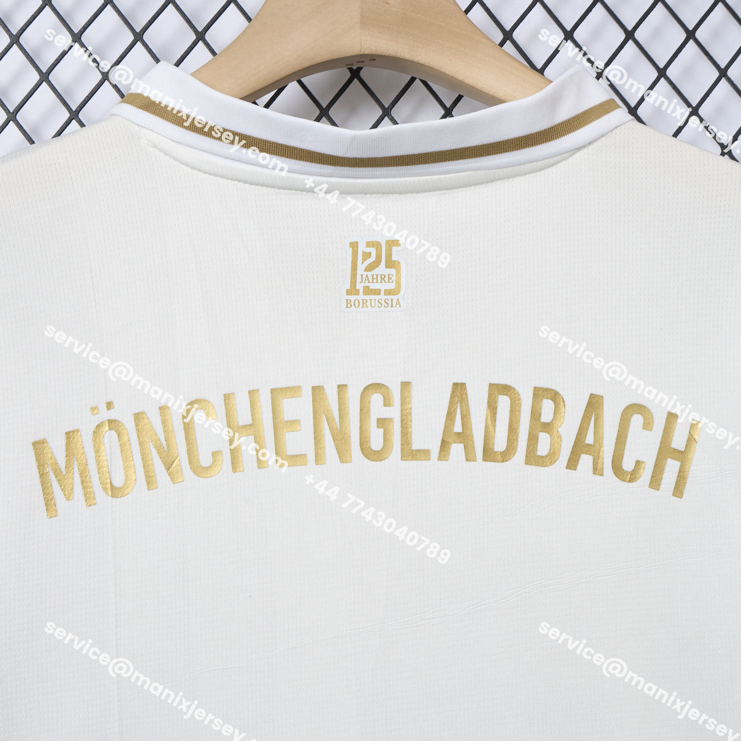 ManixJersey.com | Borussia Mönchengladbach 25-26 125-Year Anniversary Jersey - Fans Version -Customize Name, Number and Patch | Worldwide Shipping