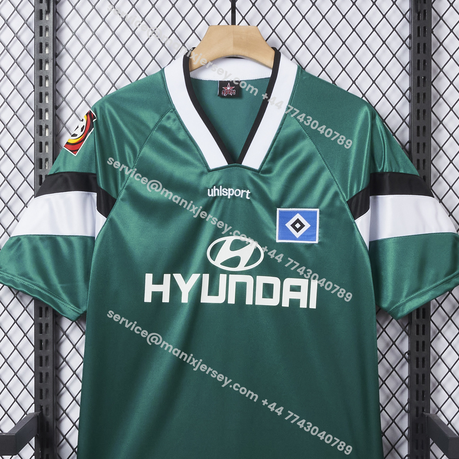 ManixJersey.com | Retro Hamburger SV 1996-97 Third Jersey -Customize Name, Number and Patch | Worldwide Shipping