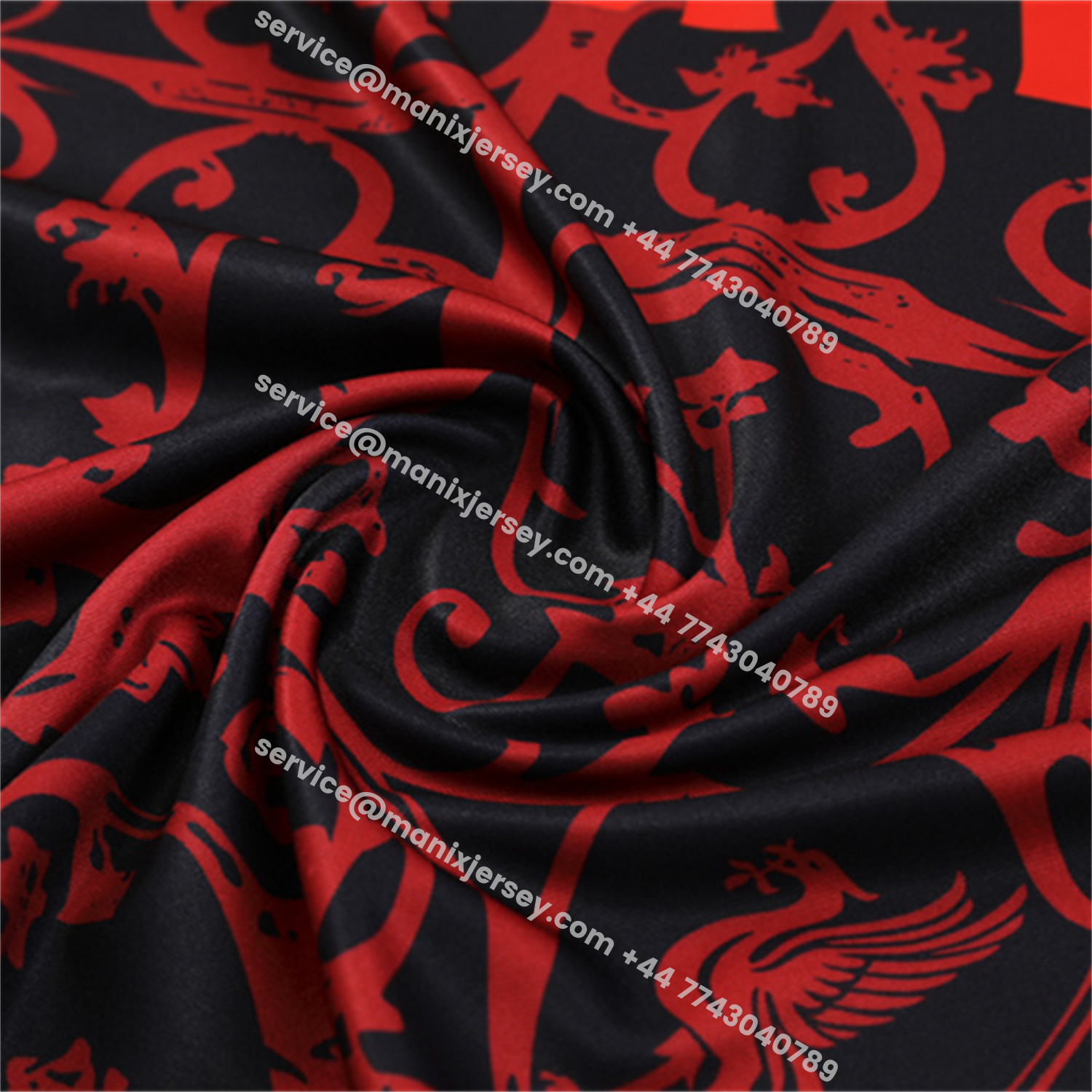 ManixJersey.com | Liver.pool 25-26 Kids Long Sleeve Training Set - Red Camouflage Top & Blsck Pants -Customize Name, Number and Patch | Worldwide Shipping