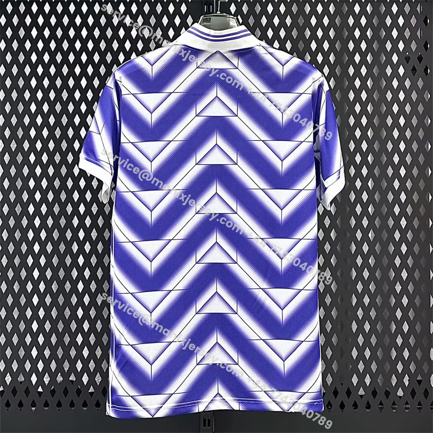 ManixJersey.com | Real Madrid 25-26 Refracted Purple Light White Special Jersey - Fans Version -Customize Name, Number and Patch | Worldwide Shipping