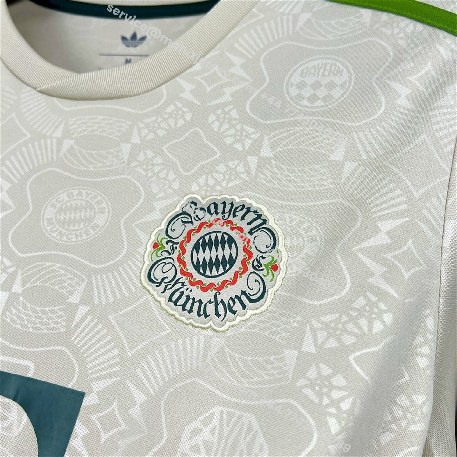 ManixJersey.com | Bayern Munich 25-26 Oktoberfest Long Sleeves Jersey - Fans Version -Customize Name, Number and Patch | Worldwide Shipping