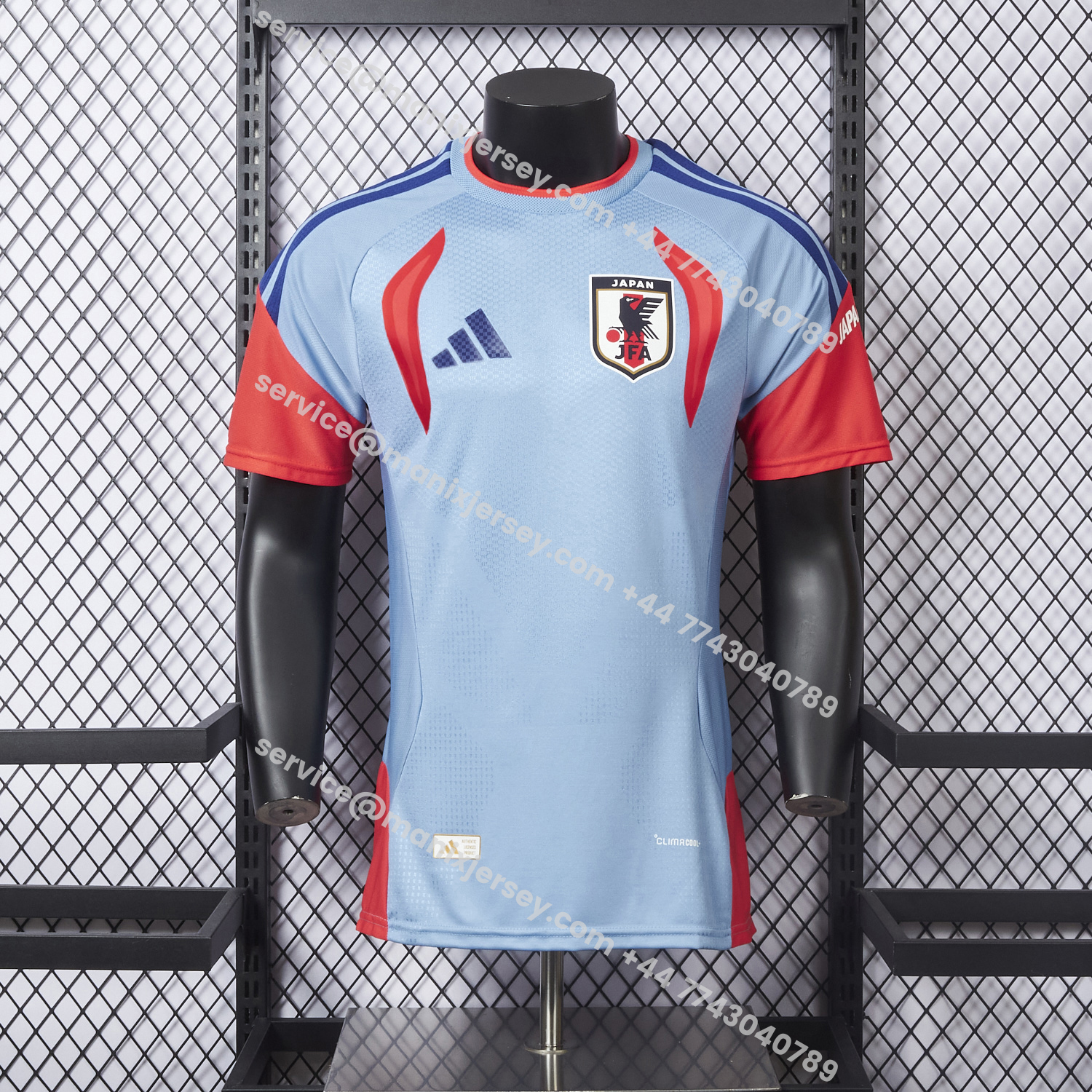 ManixJersey.com | Japan 25-26 Away Blue (Informal-release Version) Jersey - Player Version -Customize Name, Number and Patch | Worldwide Shipping