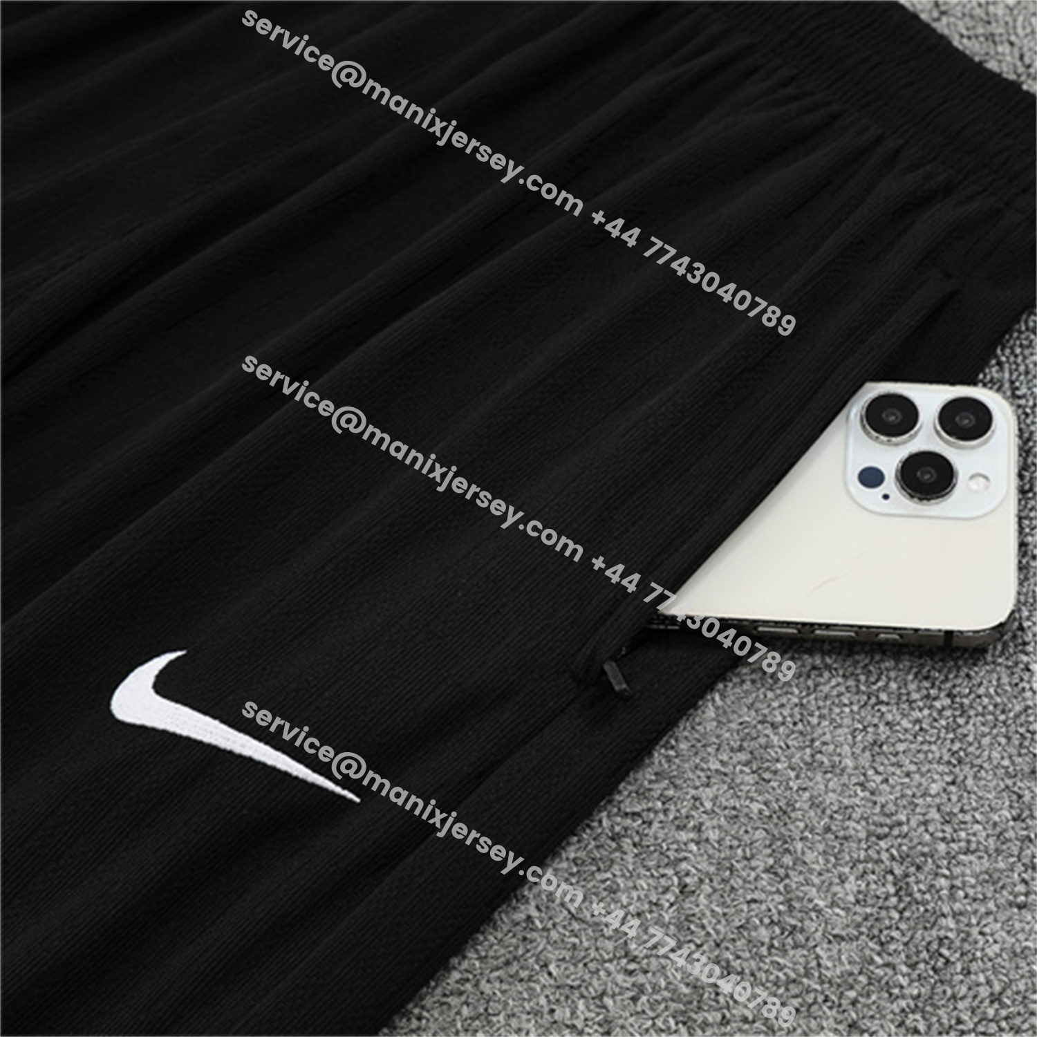 ManixJersey.com | Brazil 25-26 Kids Long Sleeve Training Set - Player Version - Orange Top and Black Pants -Customize Name, Number and Patch | Worldwide Shipping